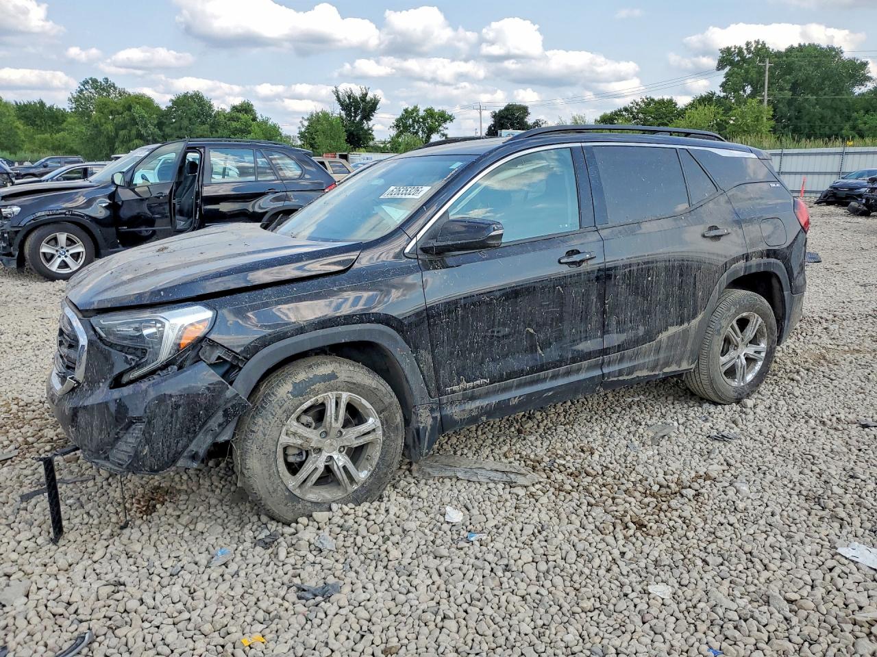2019 Gmc Terrain Sle Black vin: 3GKALTEVXKL313875