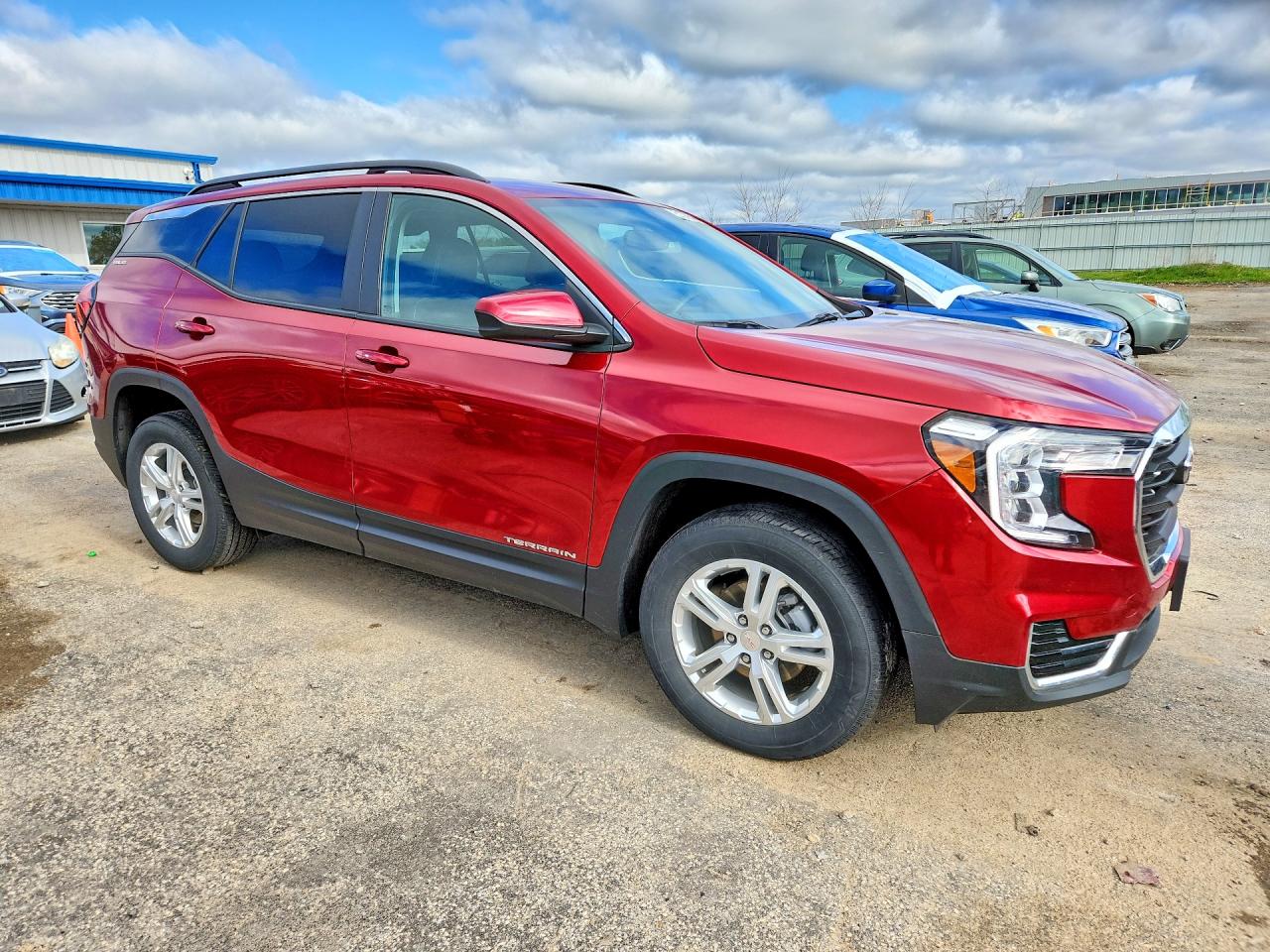 2022 Gmc Terrain Sle Burgundy vin: 3GKALTEVXNL126401