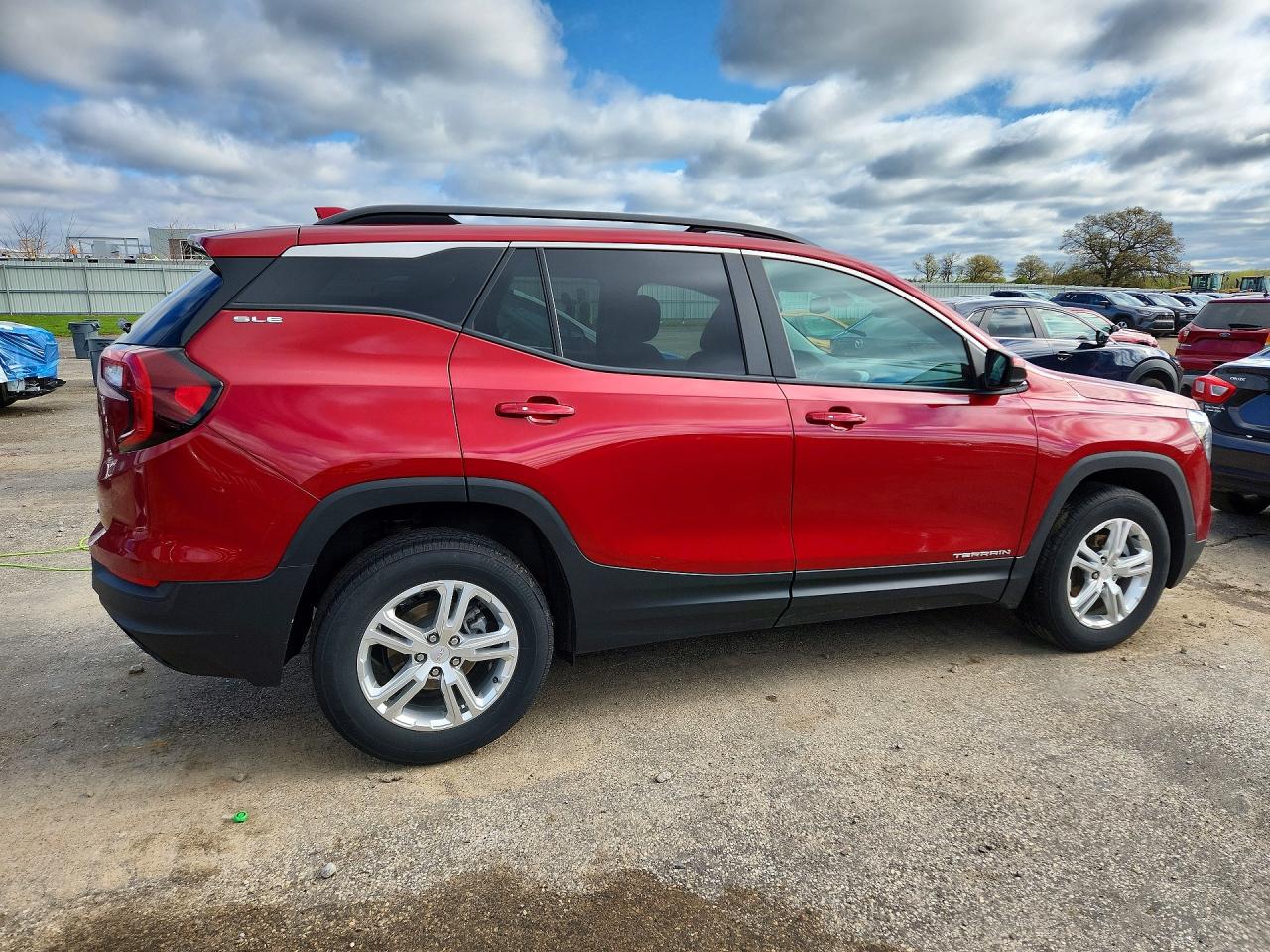 2022 Gmc Terrain Sle Burgundy vin: 3GKALTEVXNL126401