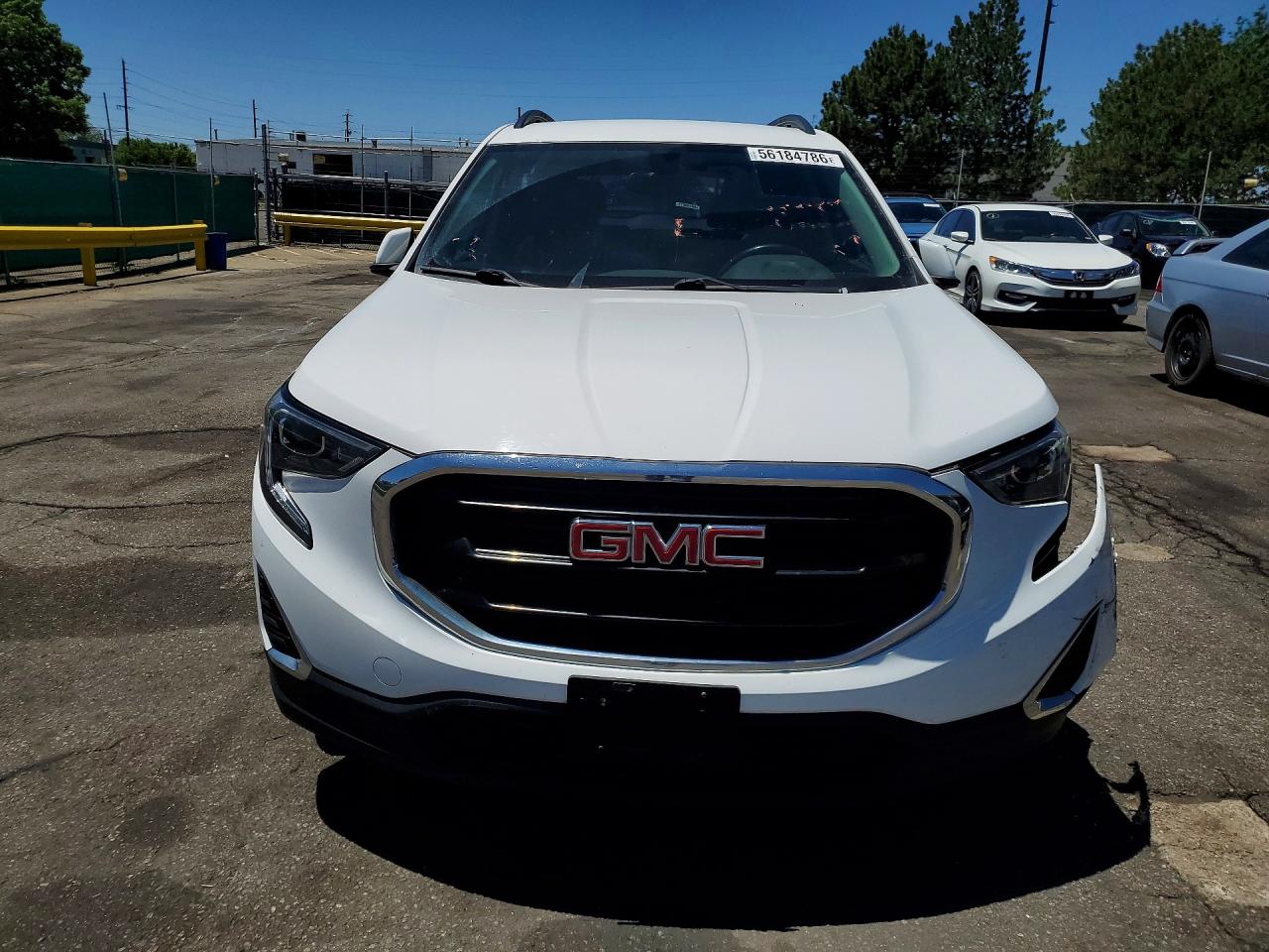 2018 Gmc Terrain Sle White vin: 3GKALTEX0JL404993