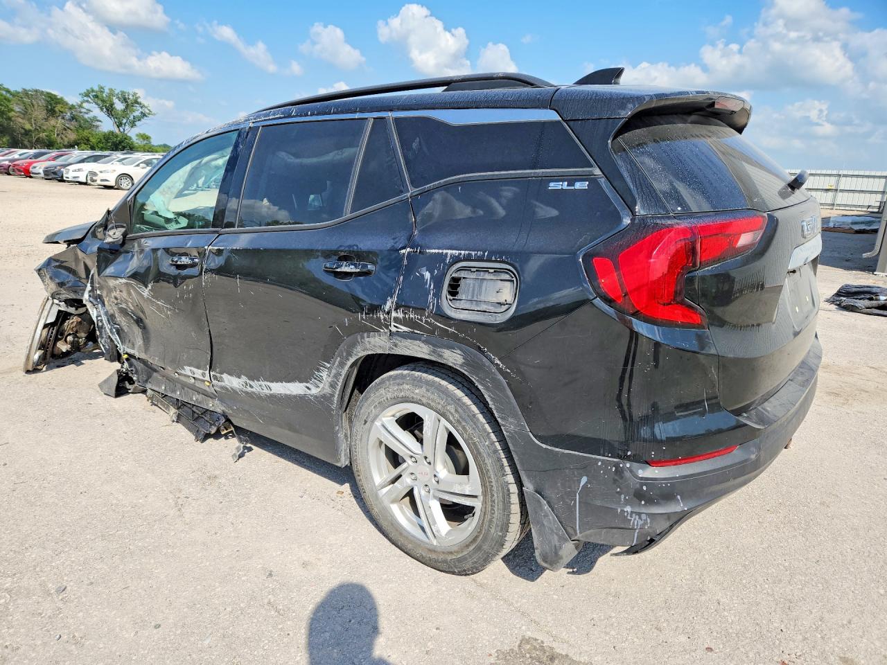 2018 Gmc Terrain Sle Black vin: 3GKALTEX2JL324353