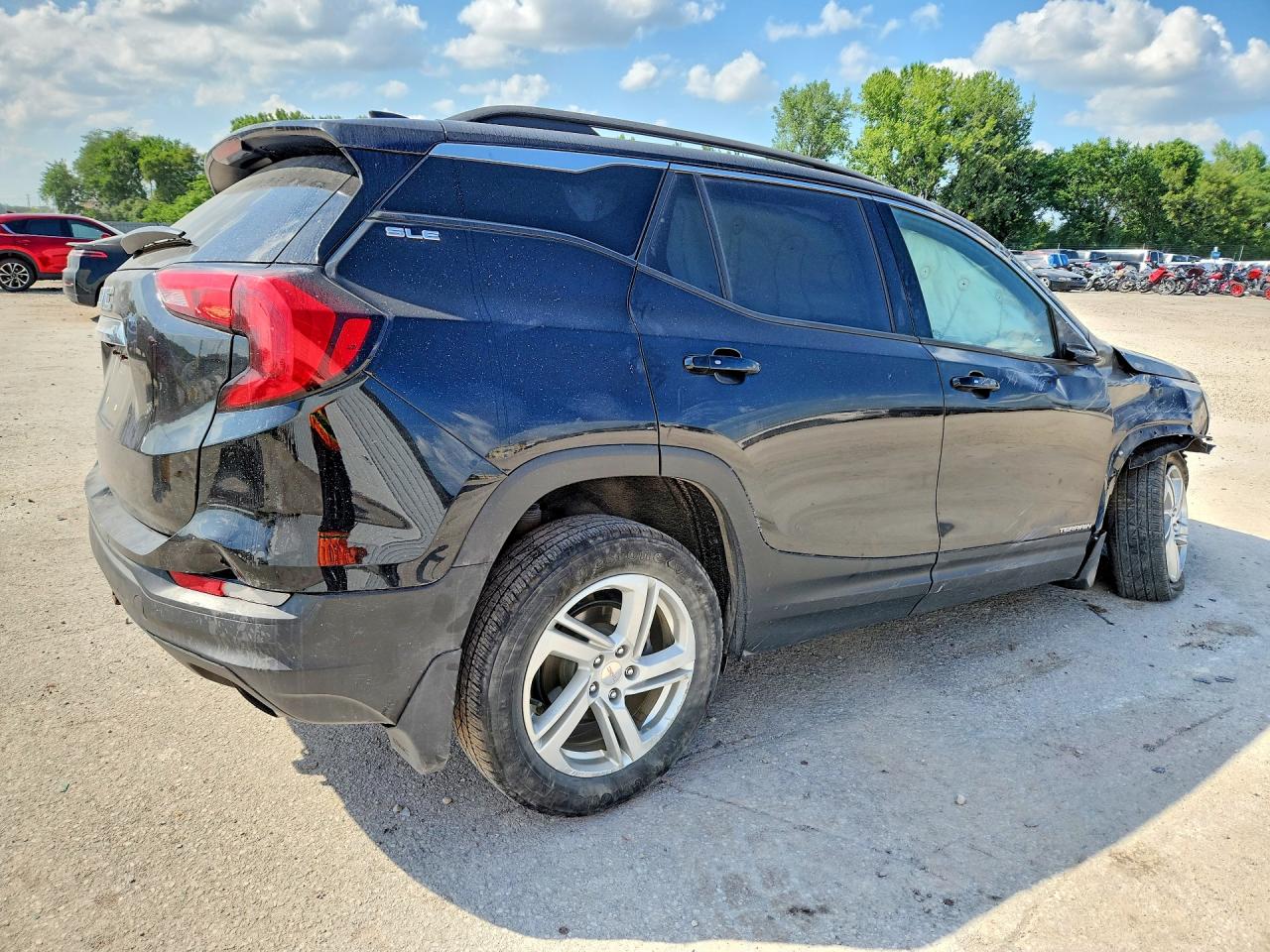 2018 Gmc Terrain Sle Black vin: 3GKALTEX2JL324353