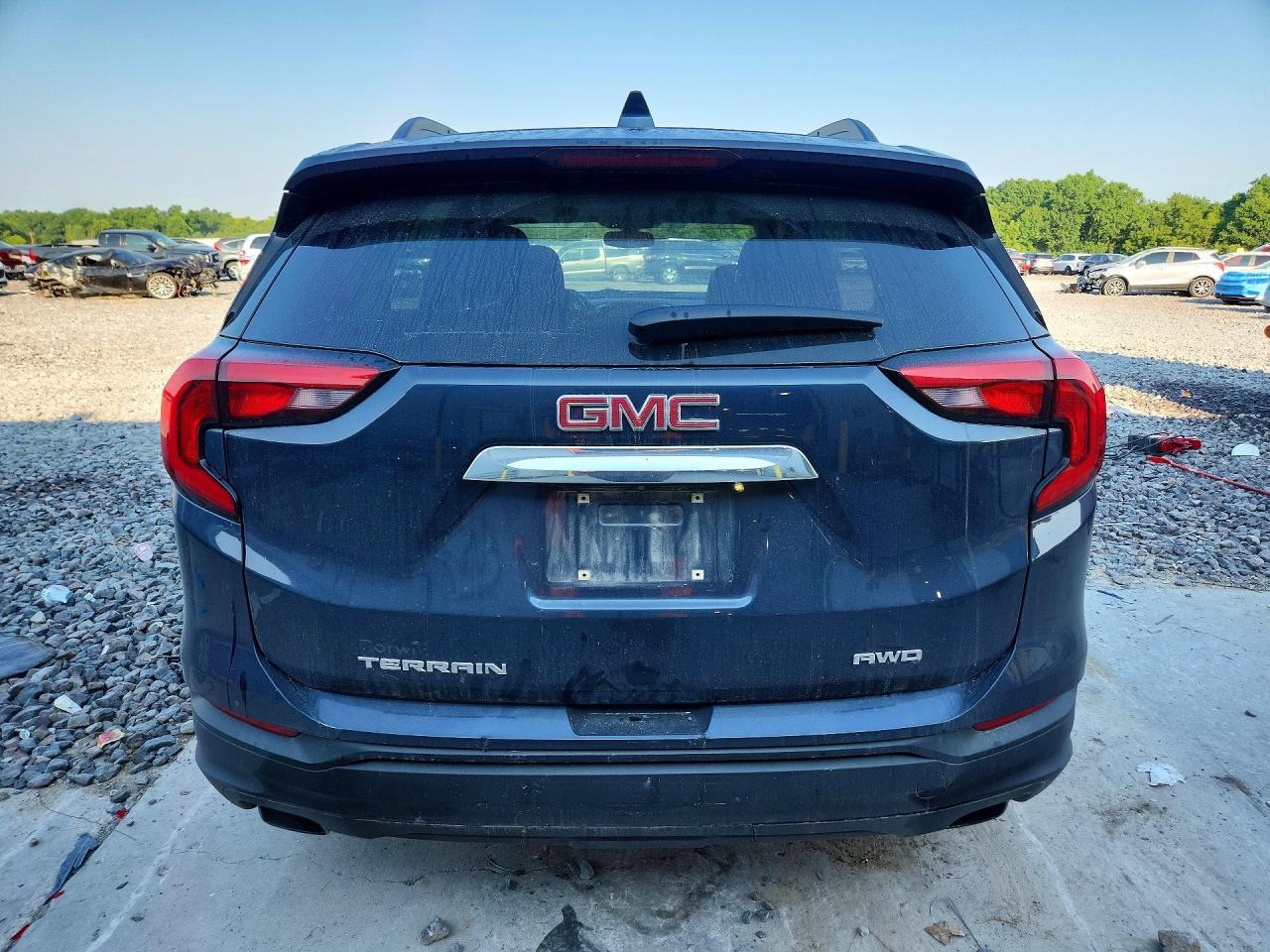 2018 Gmc Terrain Sle Blue vin: 3GKALTEX6JL133468