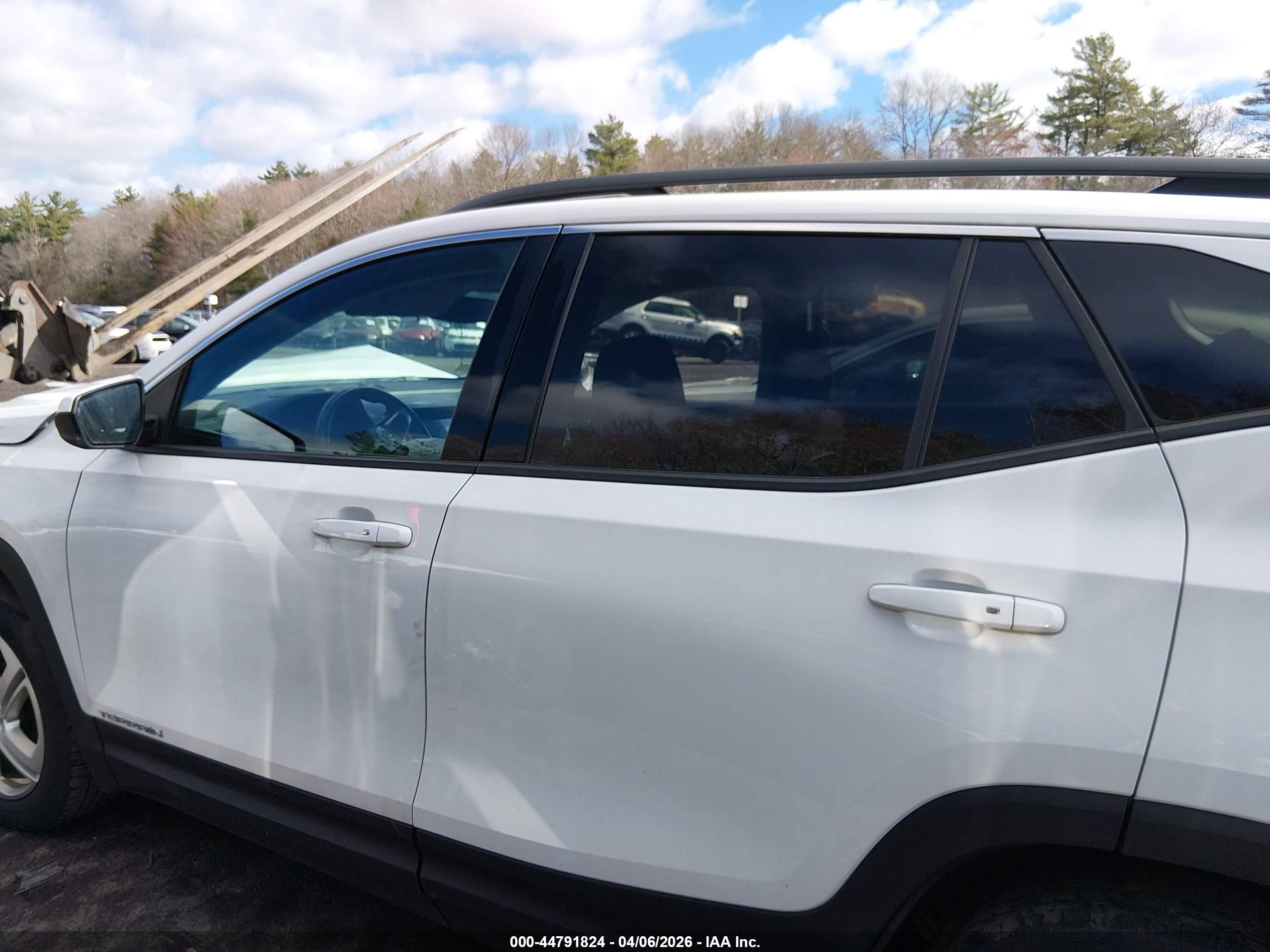 2018 Gmc Terrain Sle White vin: 3GKALTEX9JL133805