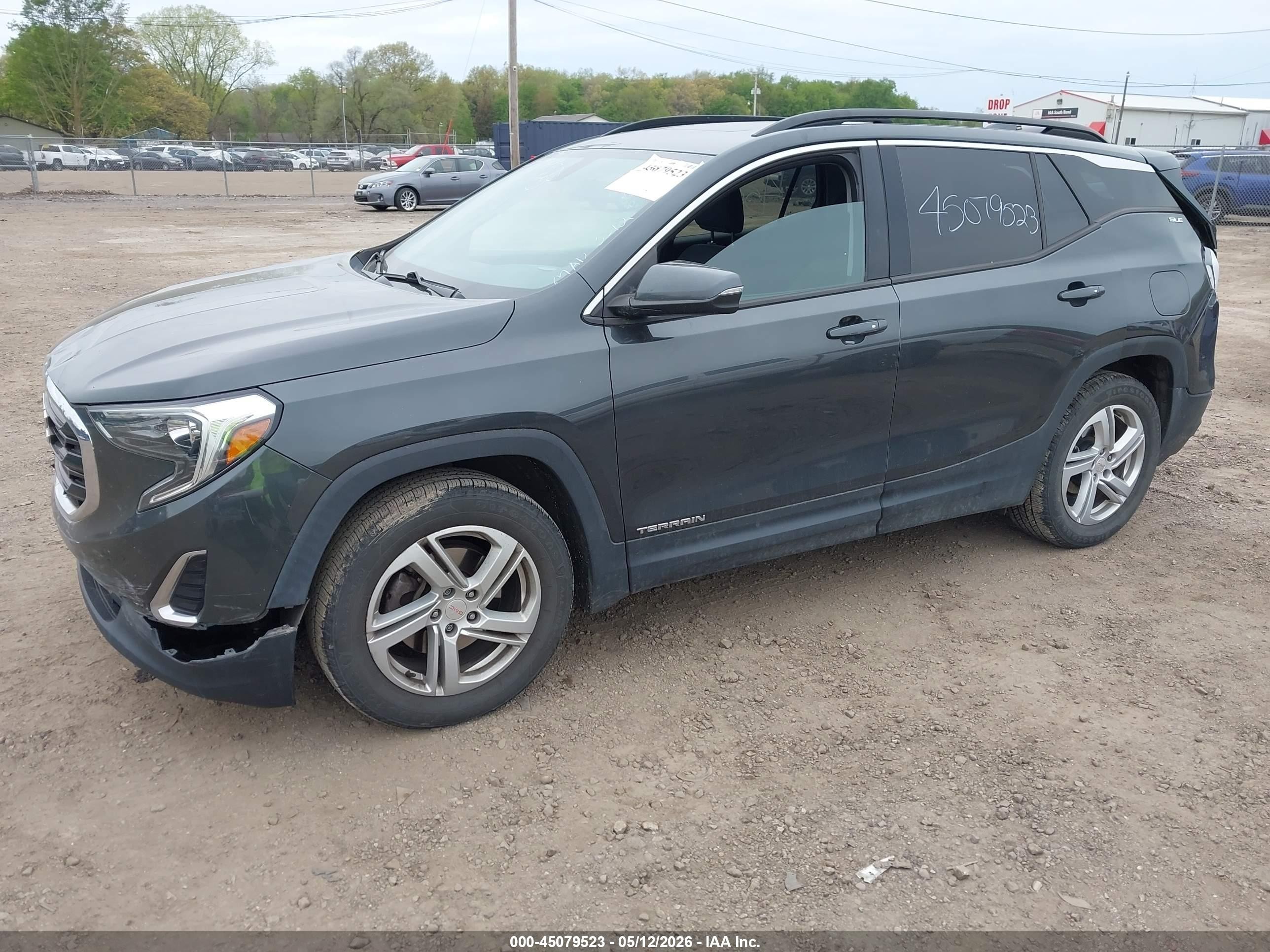 2019 Gmc Terrain Sle Черный vin: 3GKALTEX9KL210321
