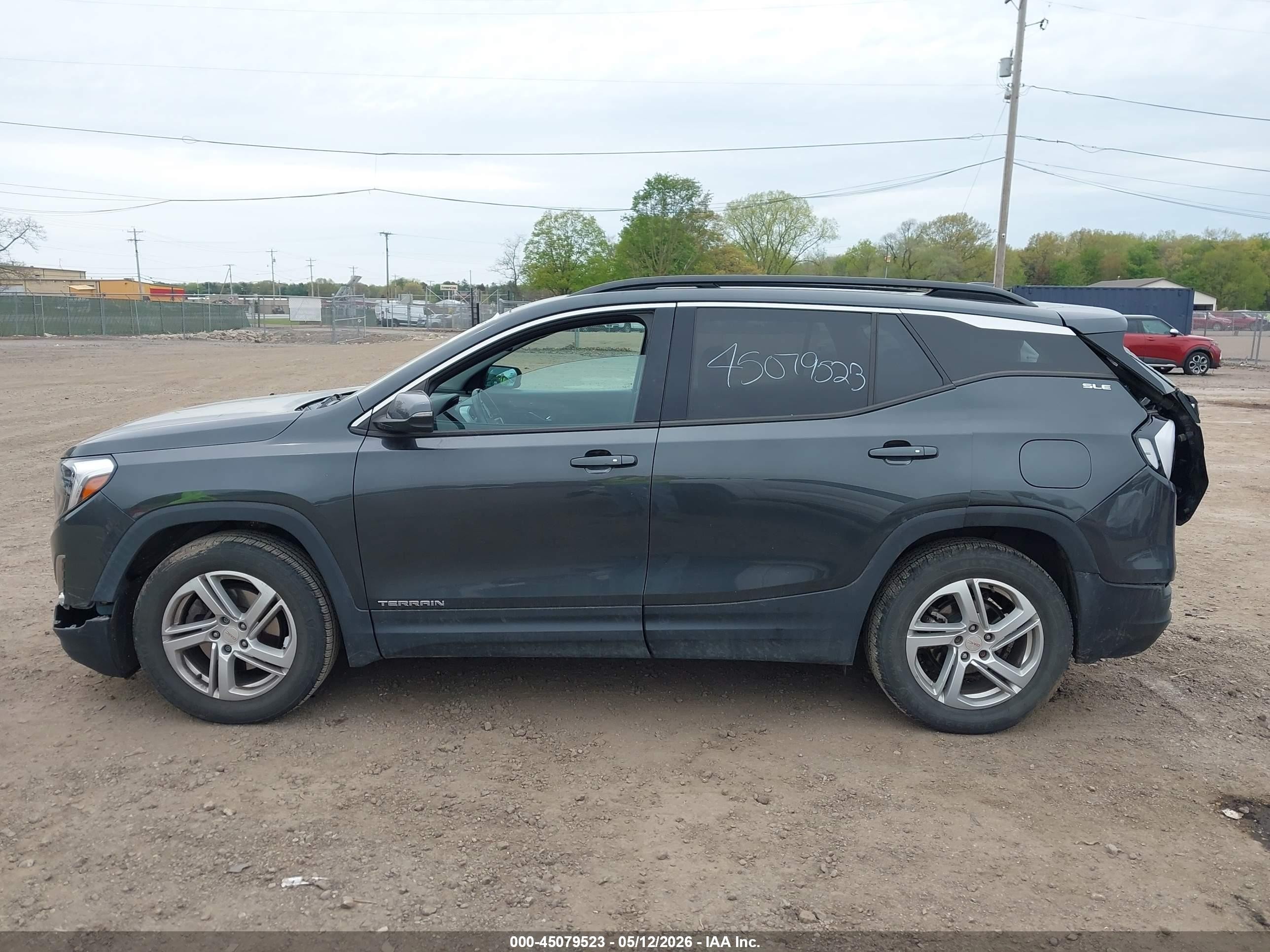 2019 Gmc Terrain Sle Черный vin: 3GKALTEX9KL210321