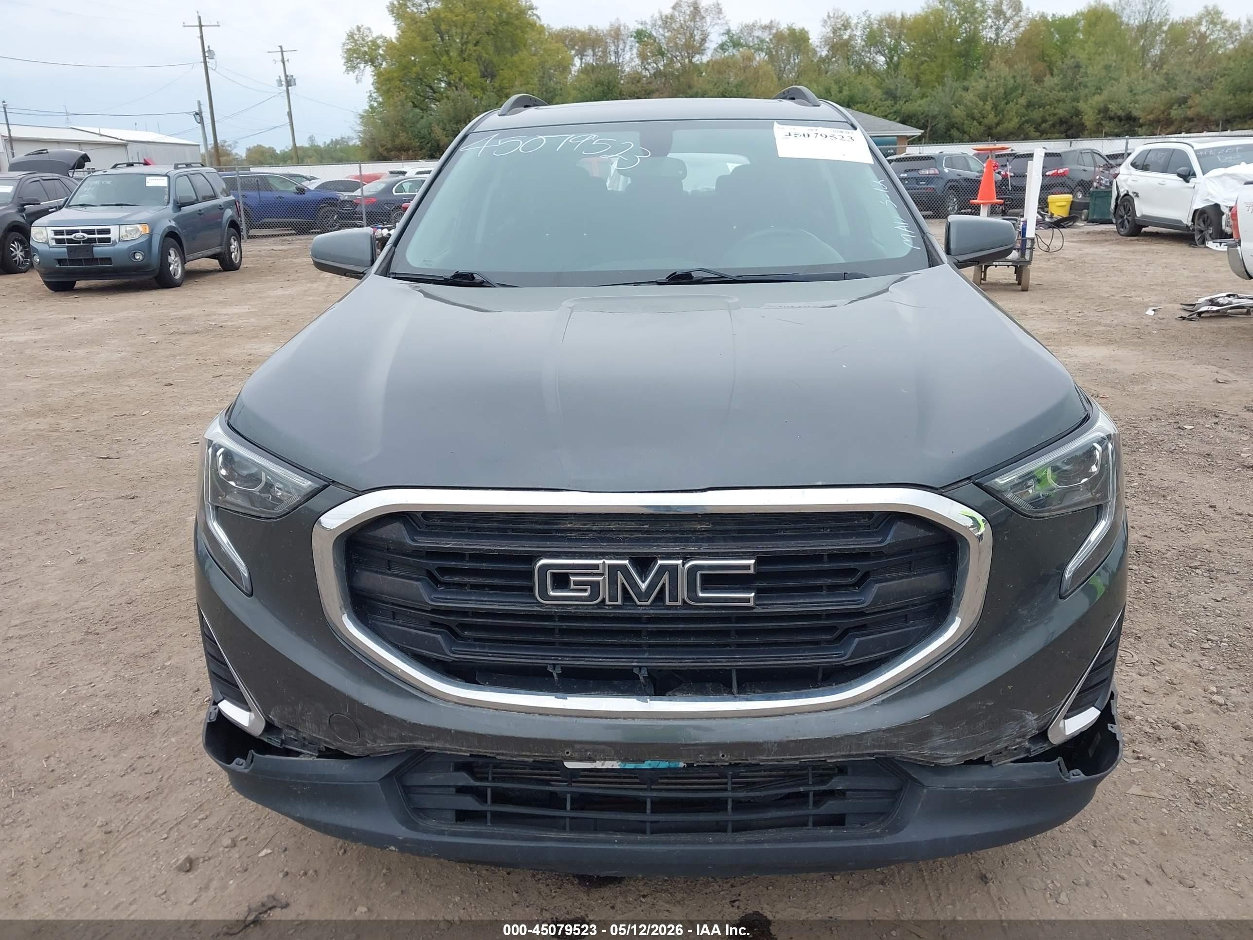 2019 Gmc Terrain Sle Черный vin: 3GKALTEX9KL210321