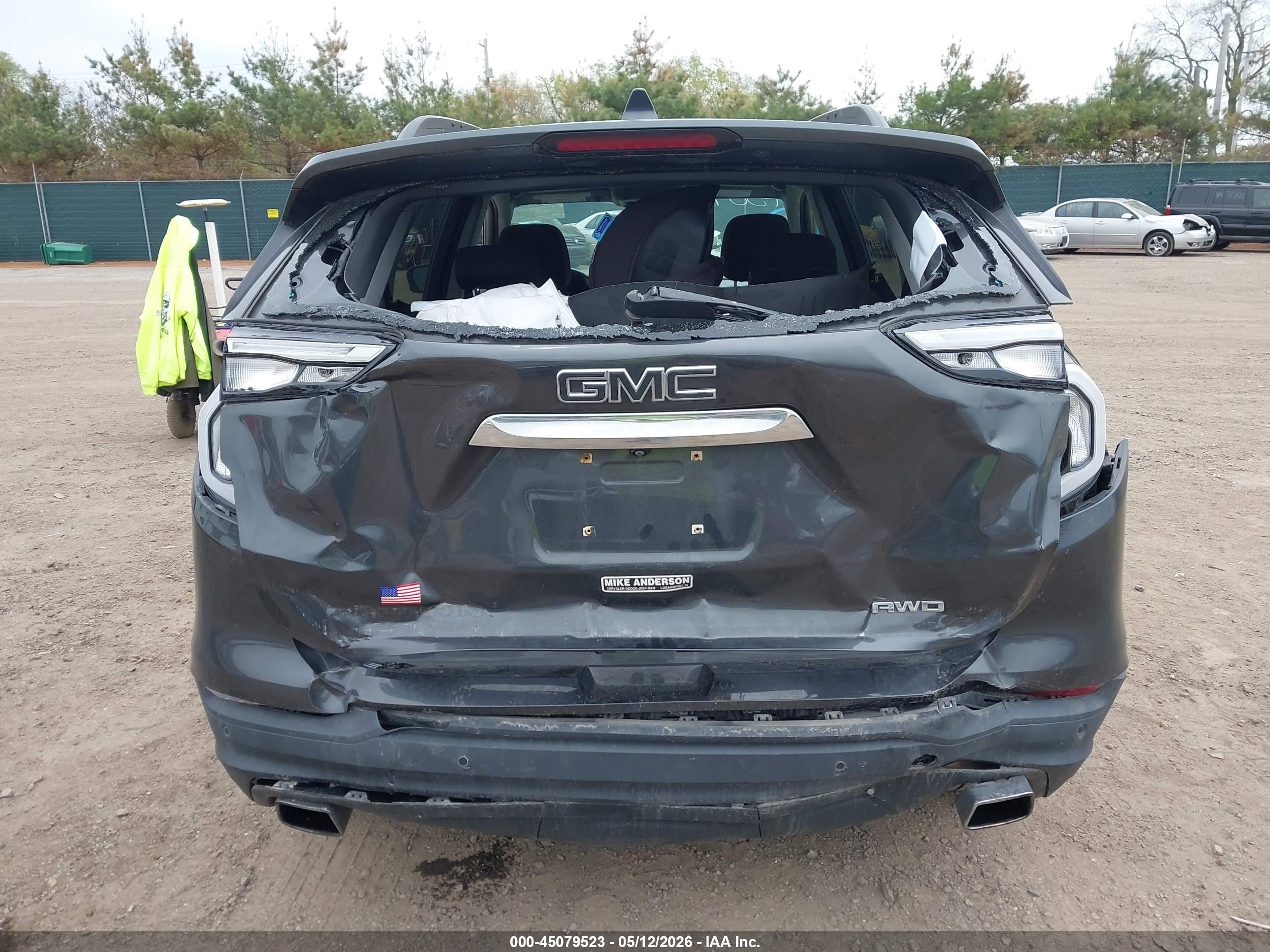2019 Gmc Terrain Sle Черный vin: 3GKALTEX9KL210321