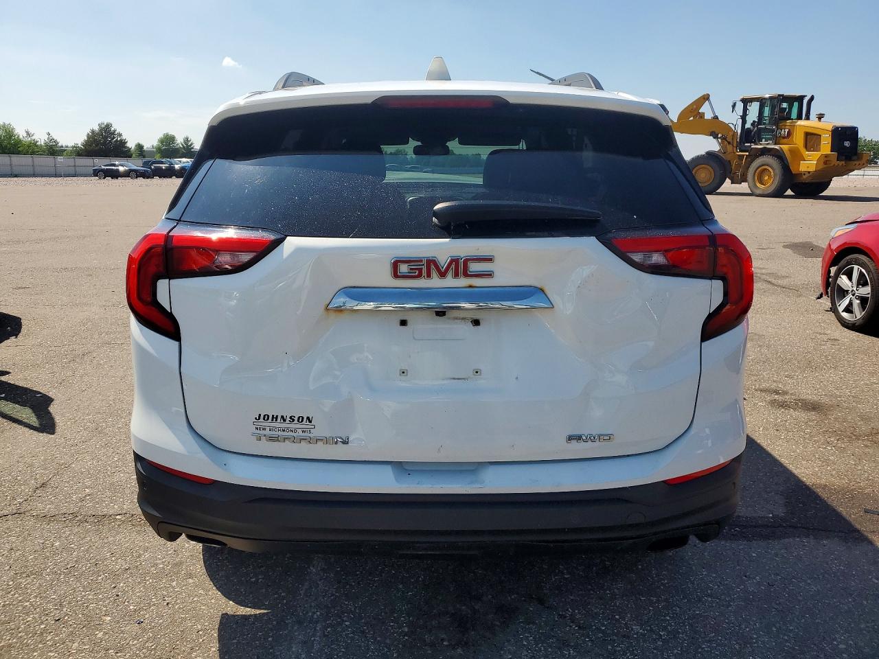 2018 Gmc Terrain Sle White vin: 3GKALTEXXJL144957
