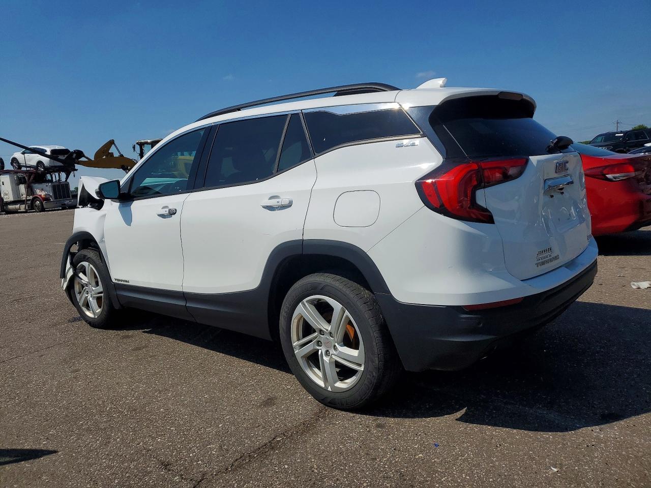 2018 Gmc Terrain Sle White vin: 3GKALTEXXJL144957