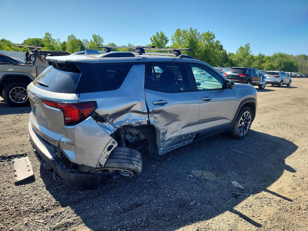 2025 Gmc Terrain Elevation Silver vin: 3GKALUEG2SL248687