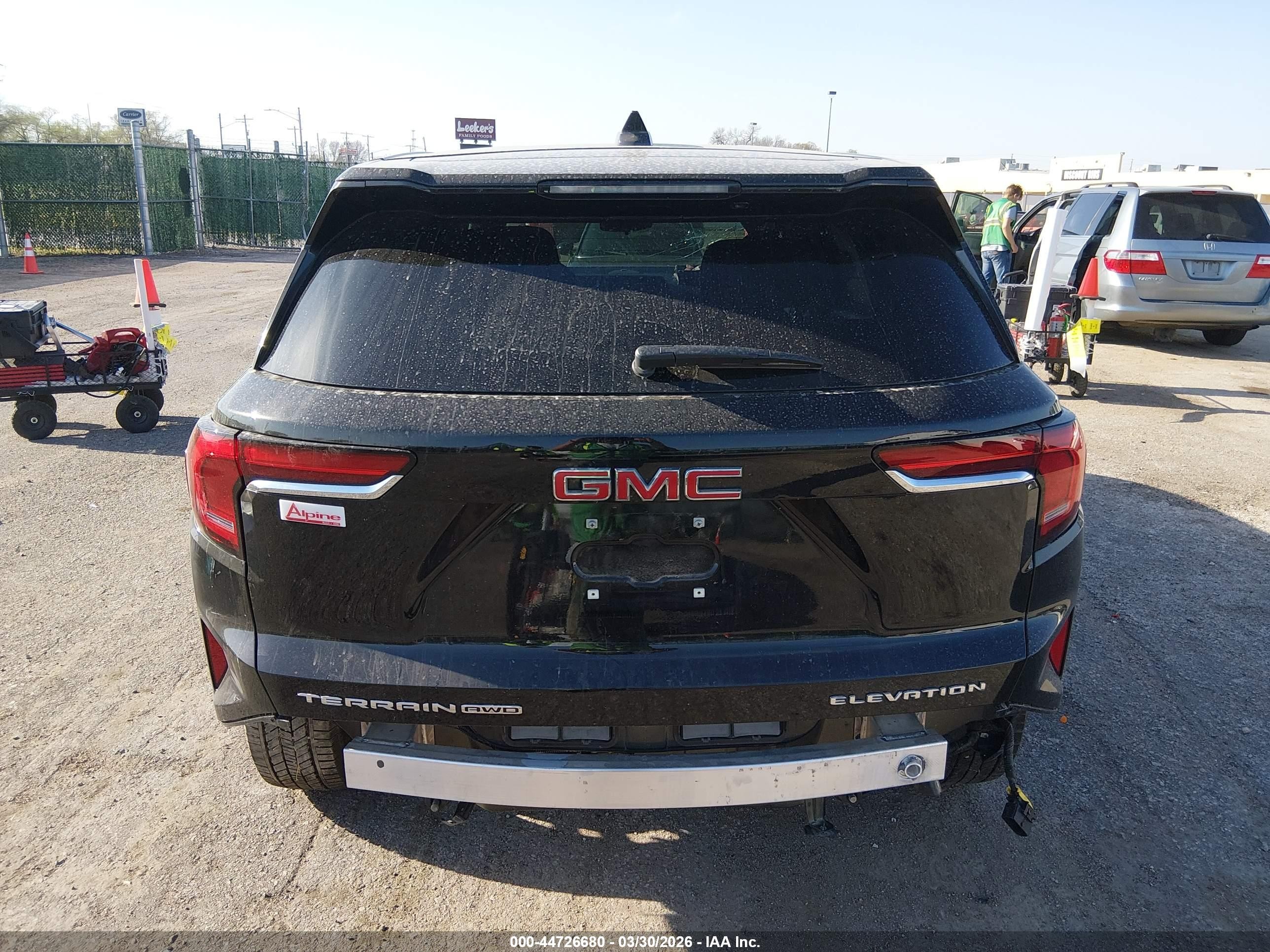 2026 Gmc Terrain Awd Elevation Black vin: 3GKALUEG2TL397747