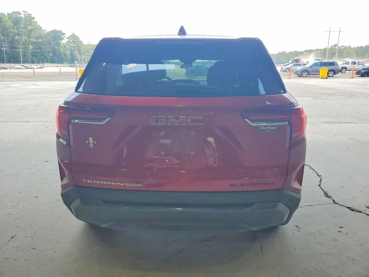 2025 Gmc Terrain Elevation Red vin: 3GKALUEG3SL272335