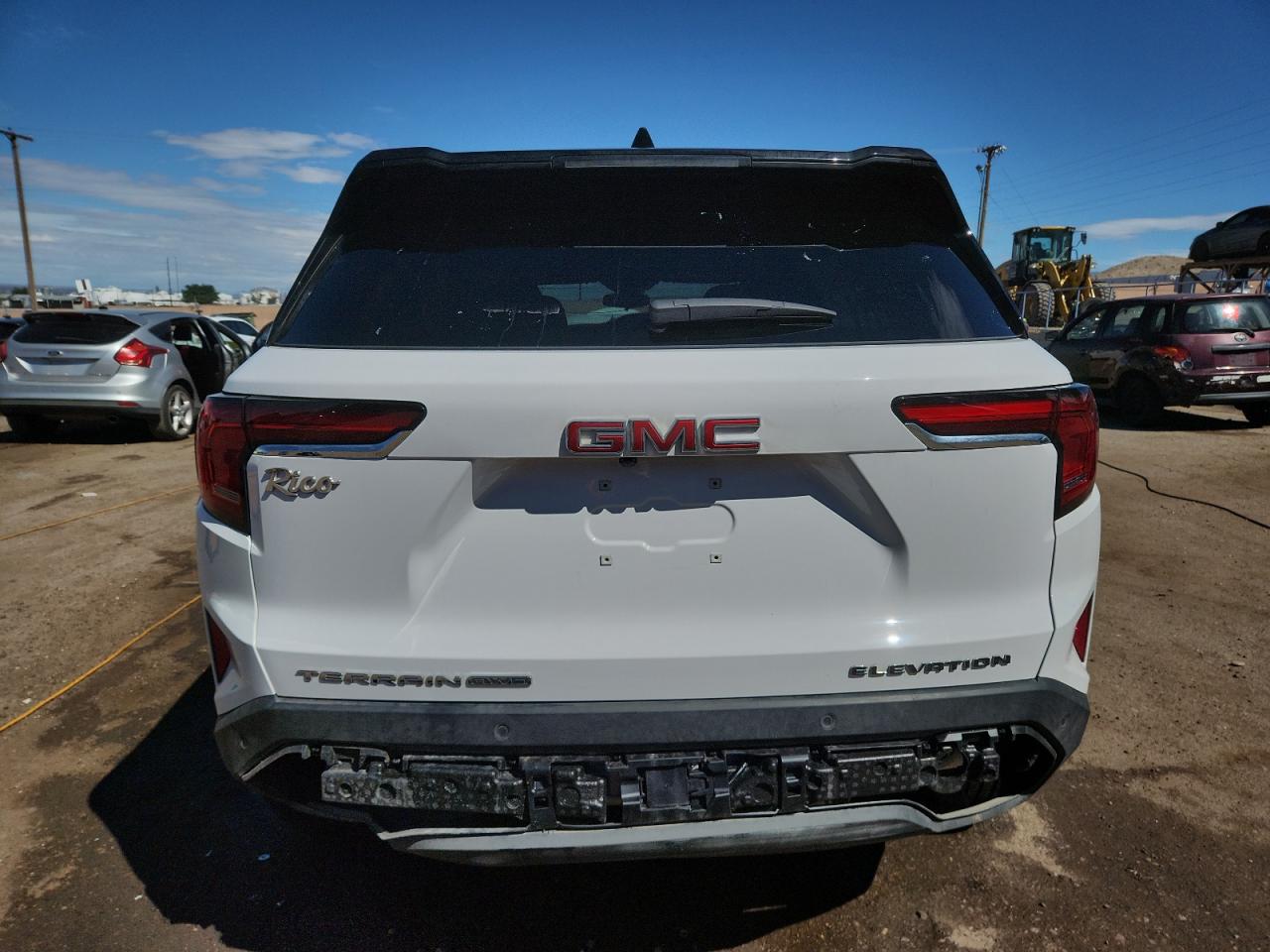 2025 Gmc Terrain Elevation White vin: 3GKALUEG6SL268571