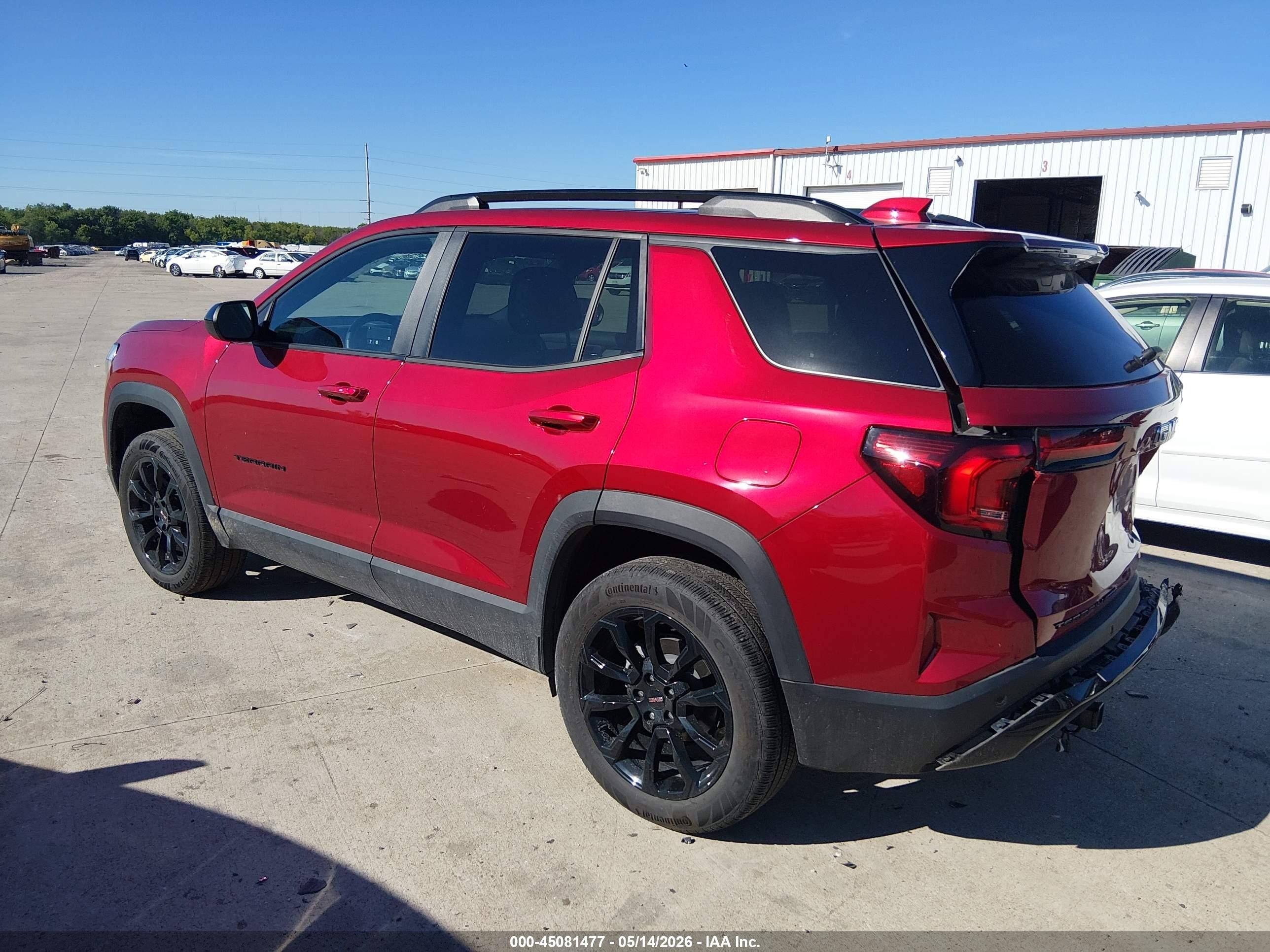 2025 Gmc Terrain Awd Elevation Red vin: 3GKALUEG7SL227432