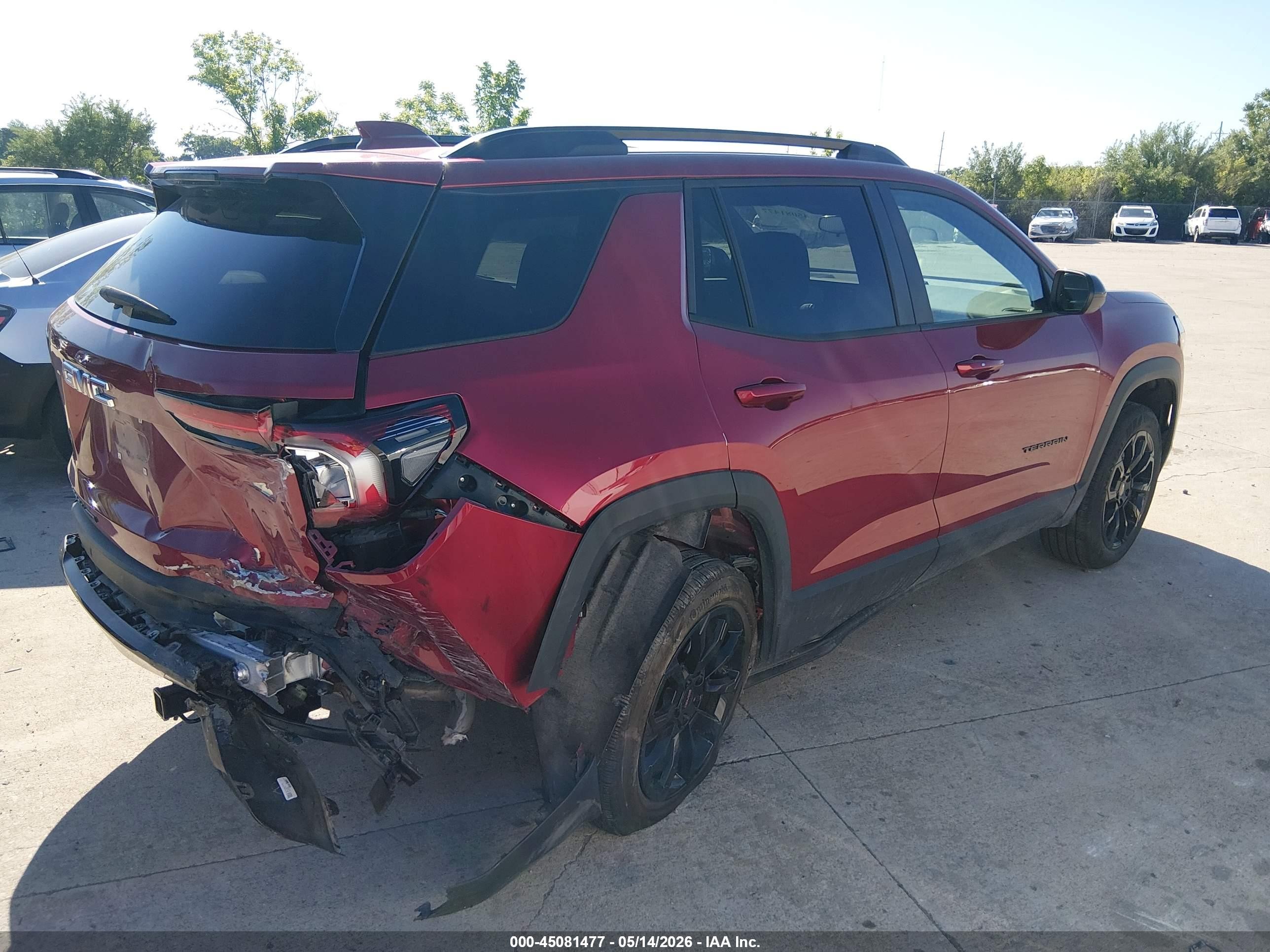 2025 Gmc Terrain Awd Elevation Red vin: 3GKALUEG7SL227432