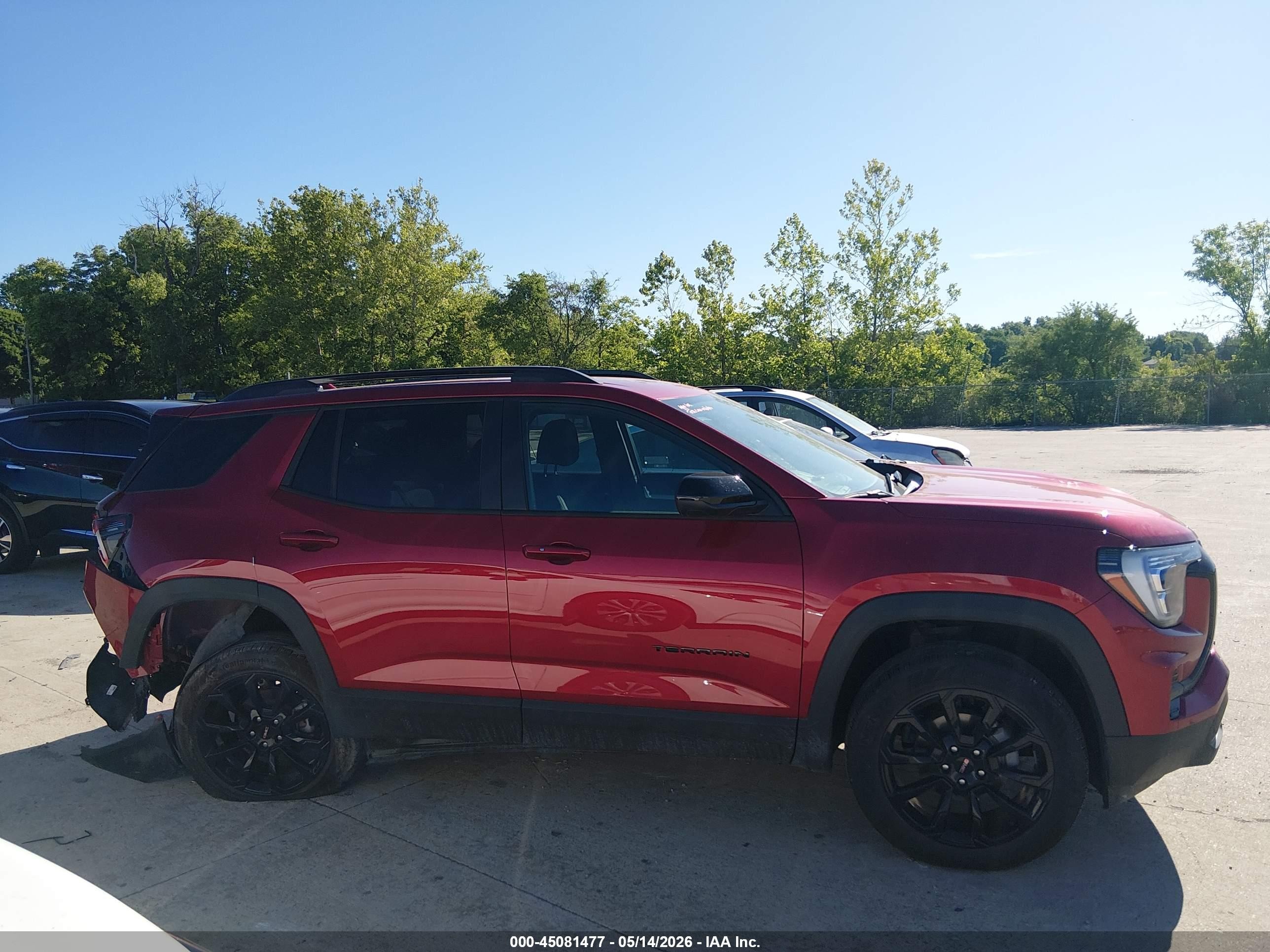 2025 Gmc Terrain Awd Elevation Red vin: 3GKALUEG7SL227432