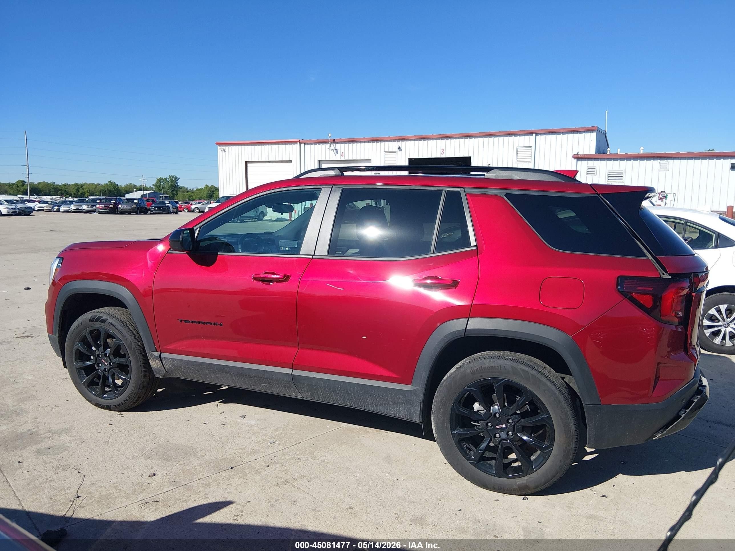 2025 Gmc Terrain Awd Elevation Red vin: 3GKALUEG7SL227432