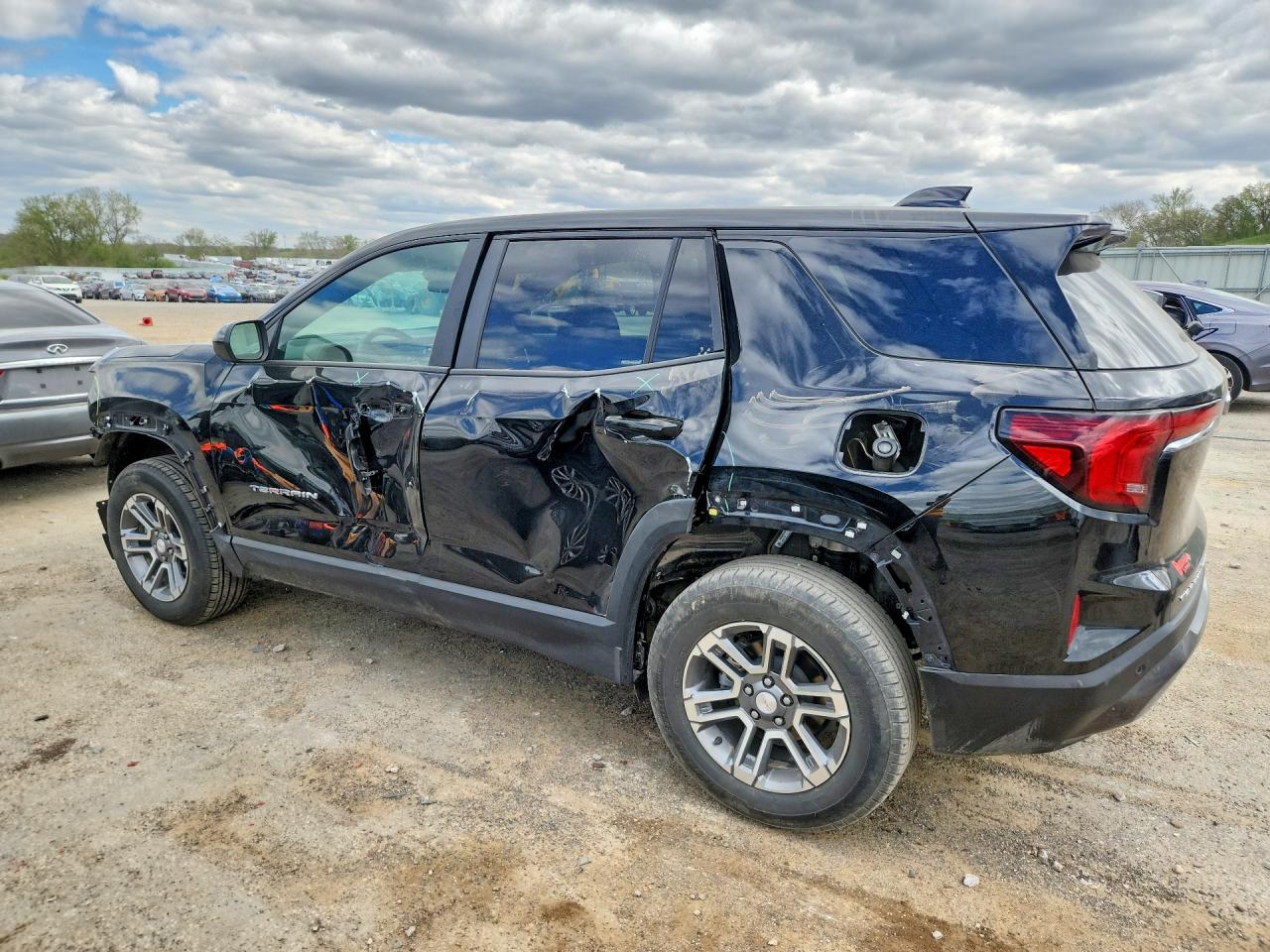 2025 Gmc Terrain Elevation Black vin: 3GKALUEG7SL325229