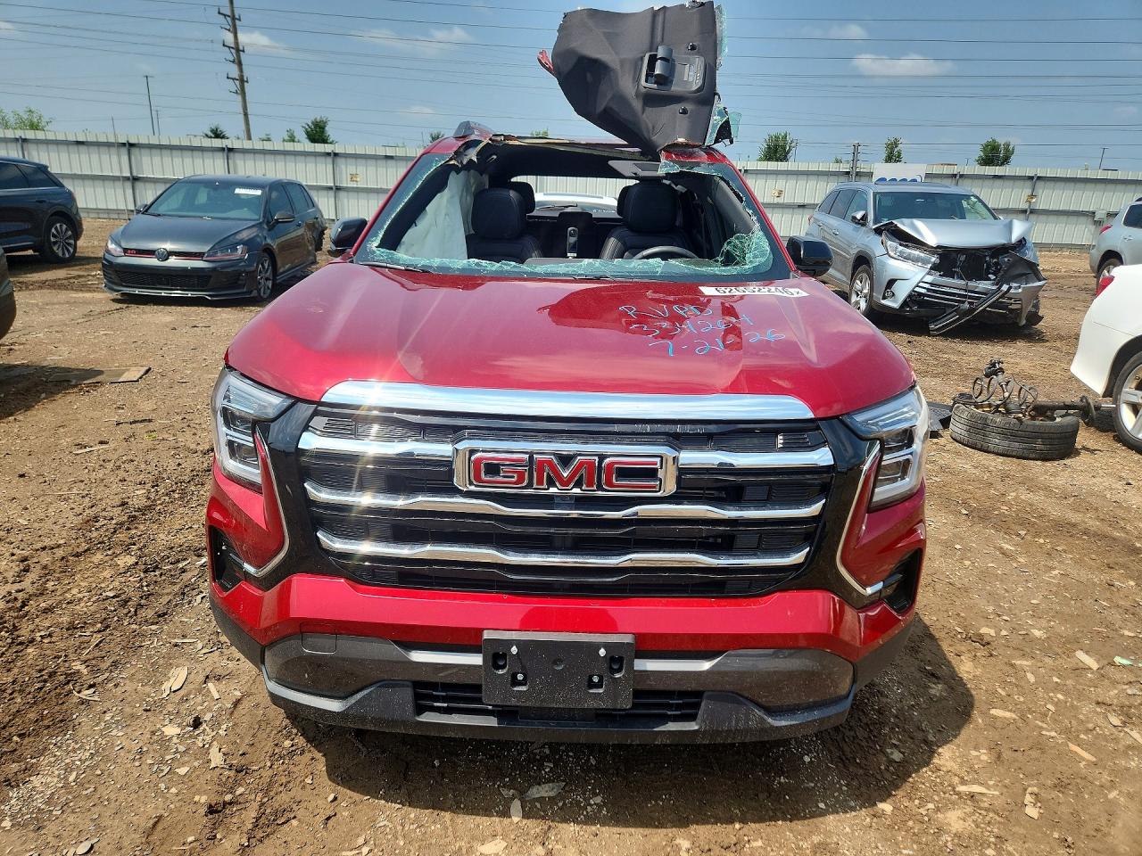 2026 Gmc Terrain Elevation Red vin: 3GKALUEG8TL334264