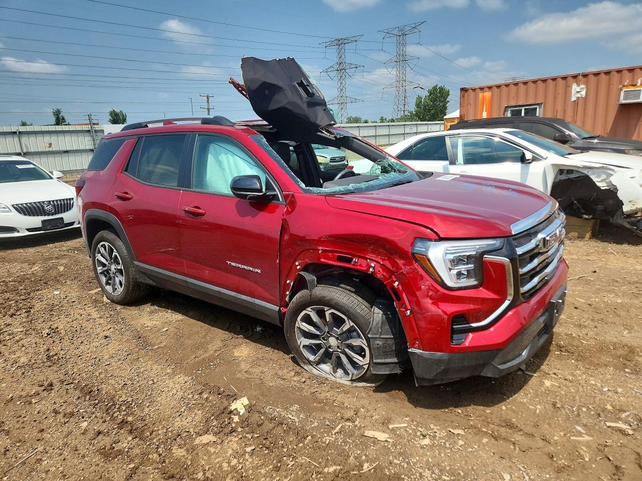 2026 Gmc Terrain Elevation Red vin: 3GKALUEG8TL334264