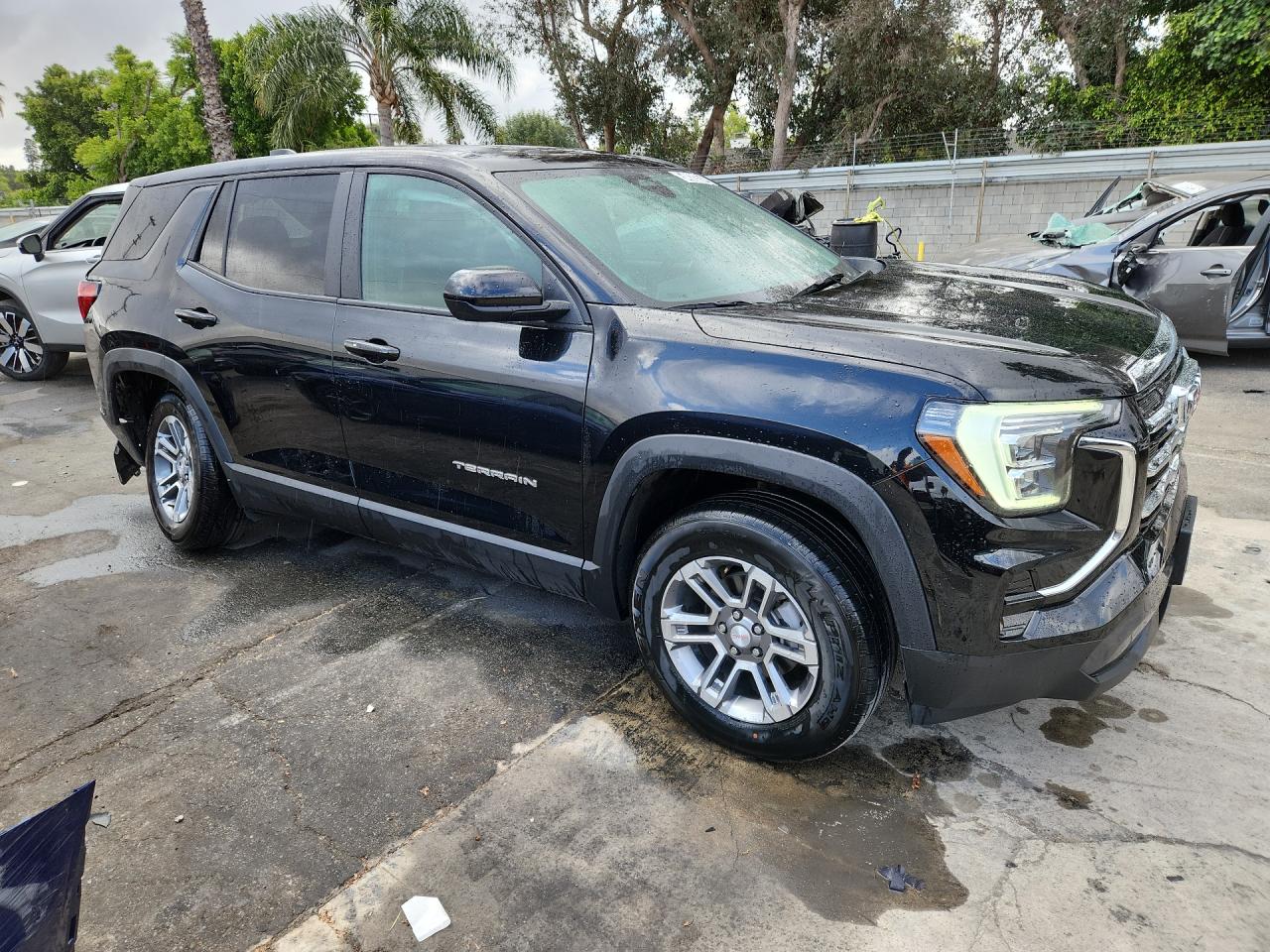 2025 Gmc Terrain Elevation Black vin: 3GKALUEG9SL318797 Damage: Rr Axle Assembly, Broken, Replacement Required