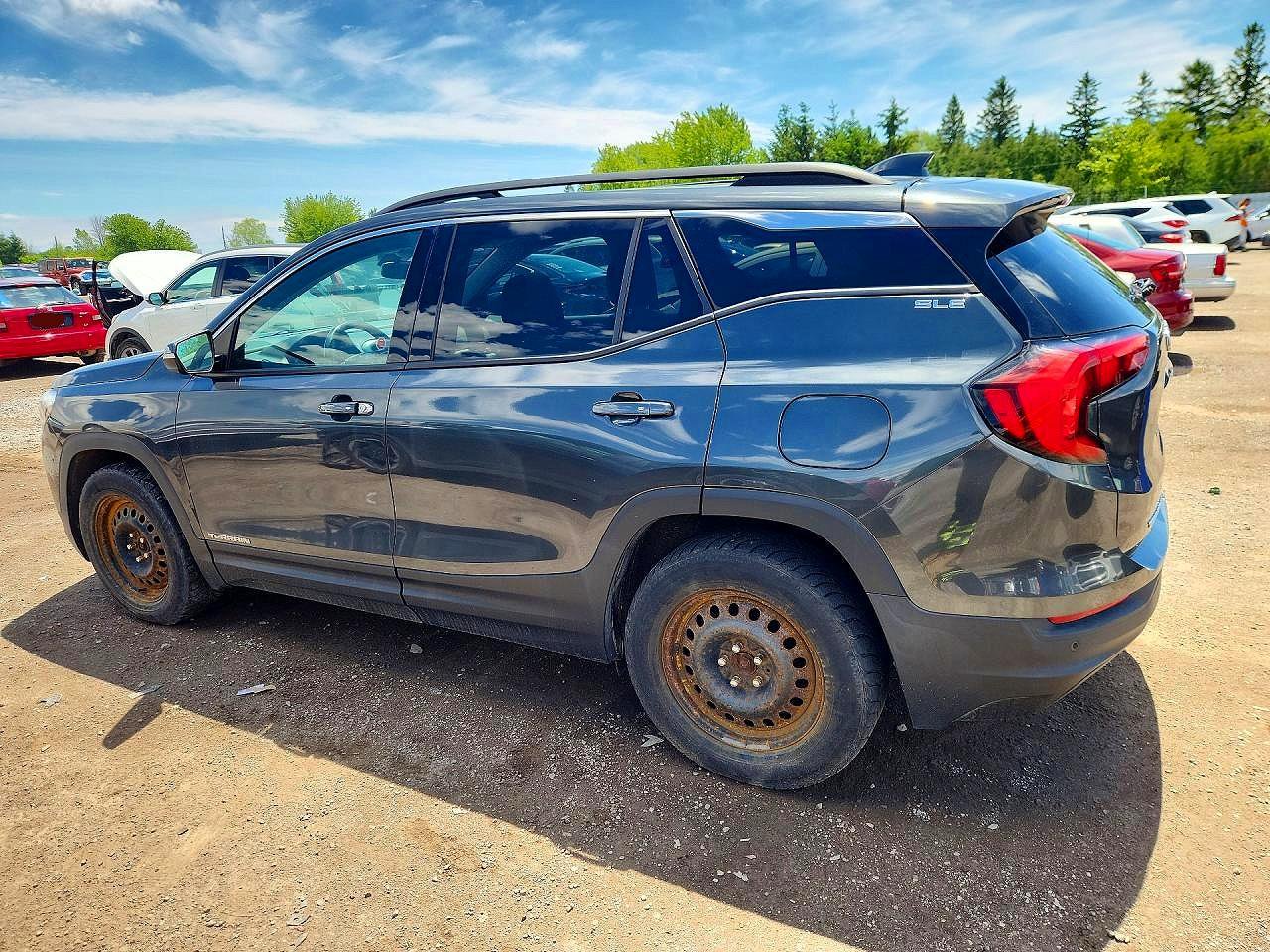 2018 Gmc Terrain Sle Gray vin: 3GKALUEU5JL231693