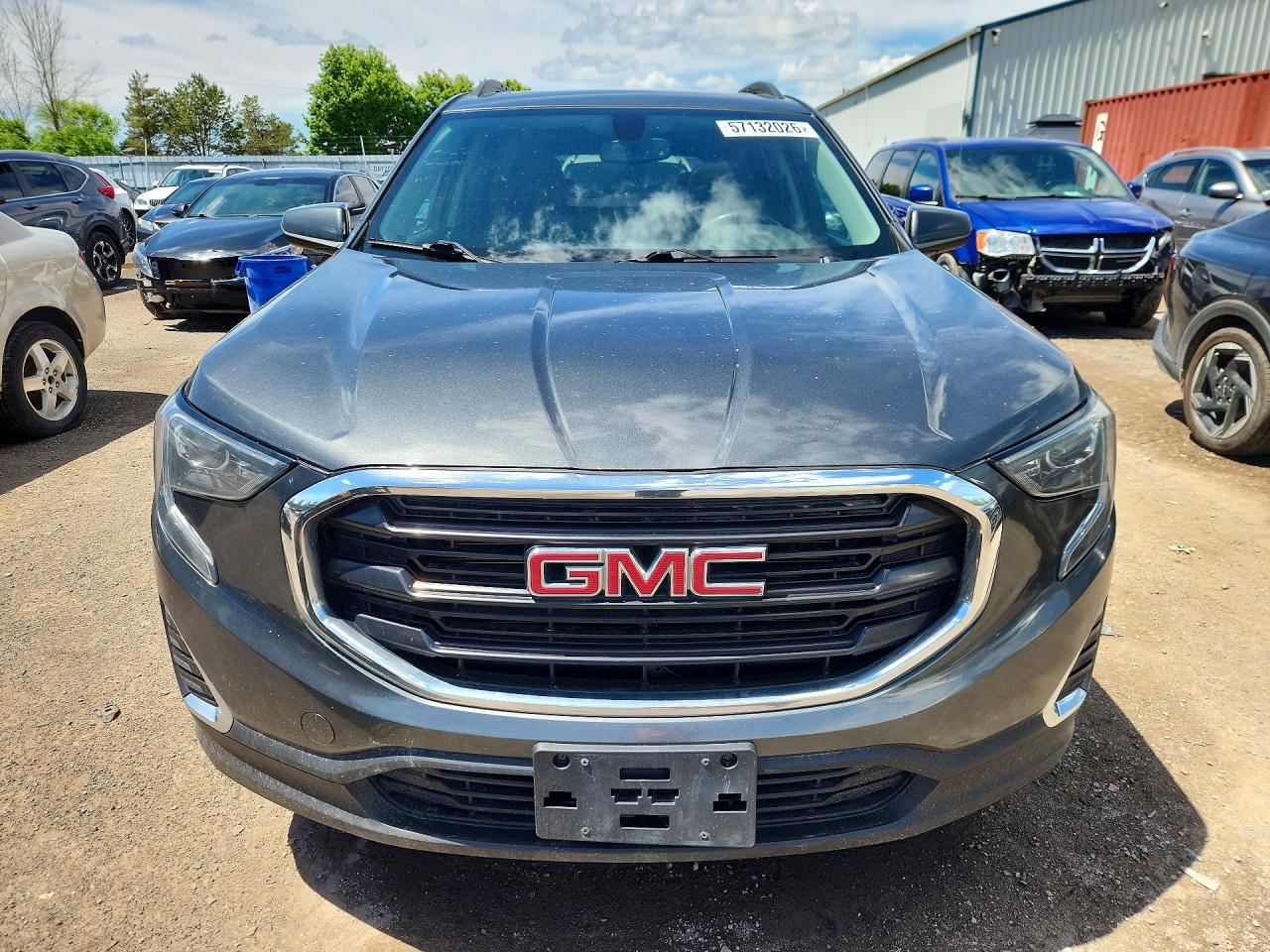 2018 Gmc Terrain Sle Gray vin: 3GKALUEU5JL231693