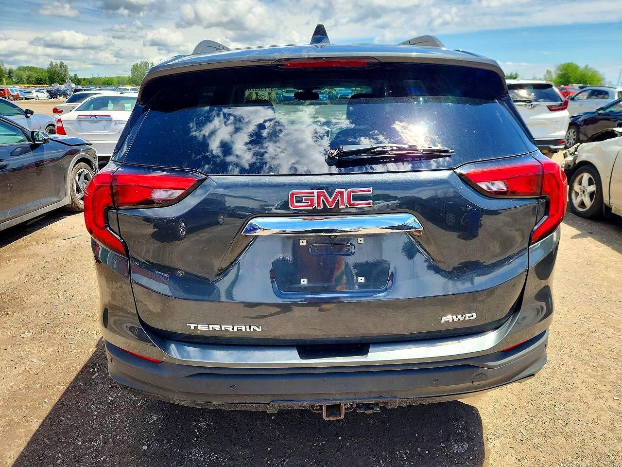 2018 Gmc Terrain Sle Gray vin: 3GKALUEU5JL231693