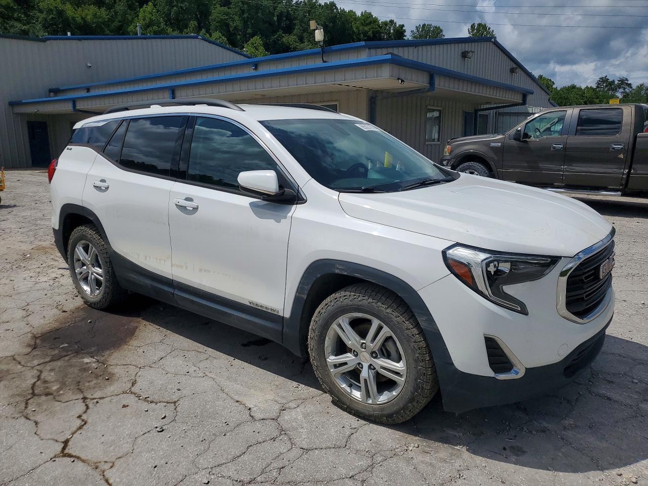 2019 Gmc Terrain Sle White vin: 3GKALUEU8KL293333