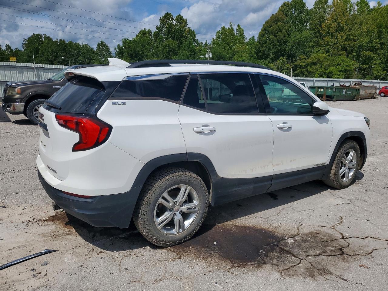 2019 Gmc Terrain Sle White vin: 3GKALUEU8KL293333