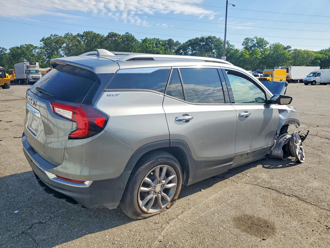 2024 Gmc Terrain Slt Silver vin: 3GKALVEG1RL150699