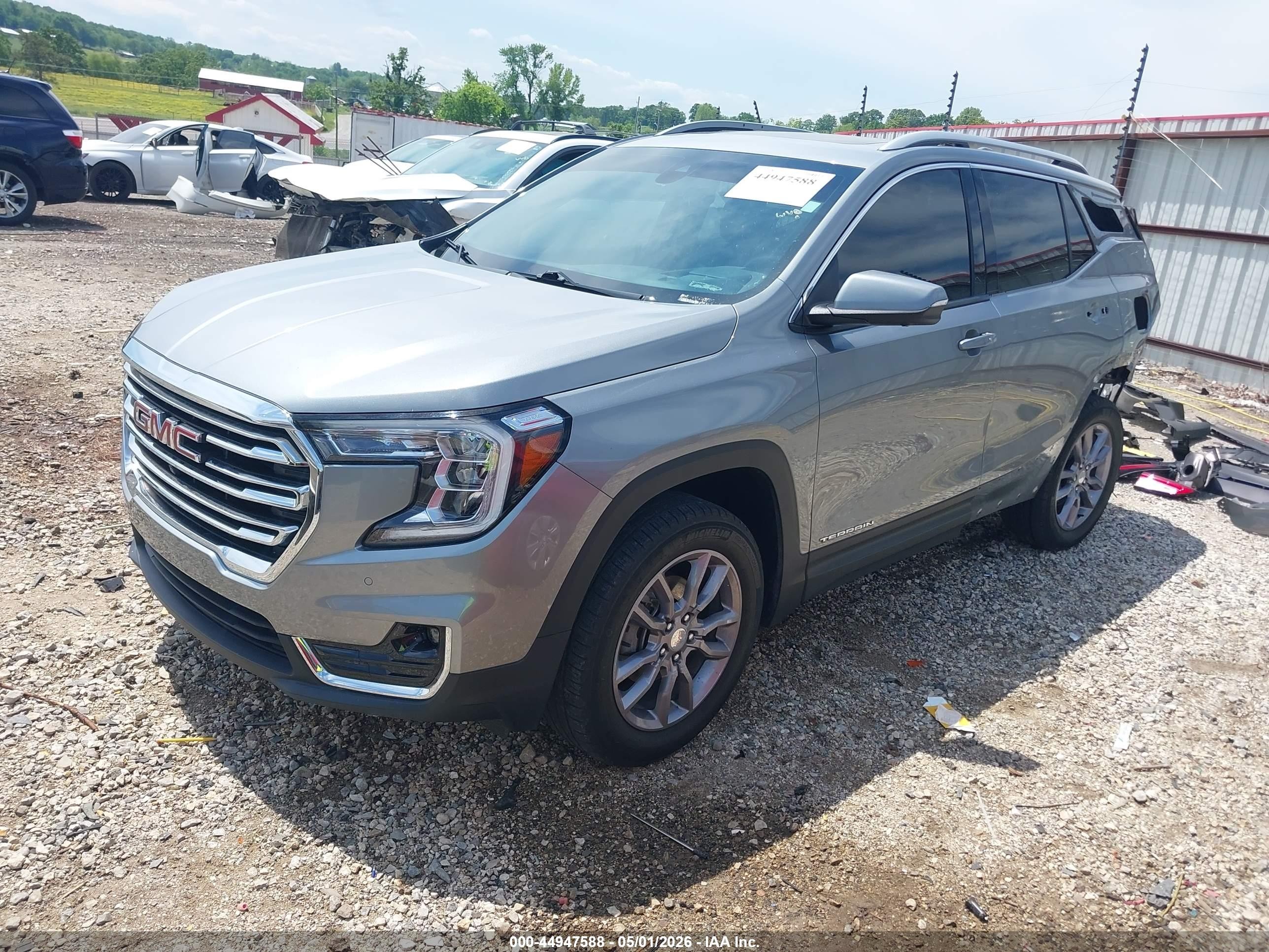 2023 Gmc Terrain Awd Slt Silver vin: 3GKALVEG2PL117014
