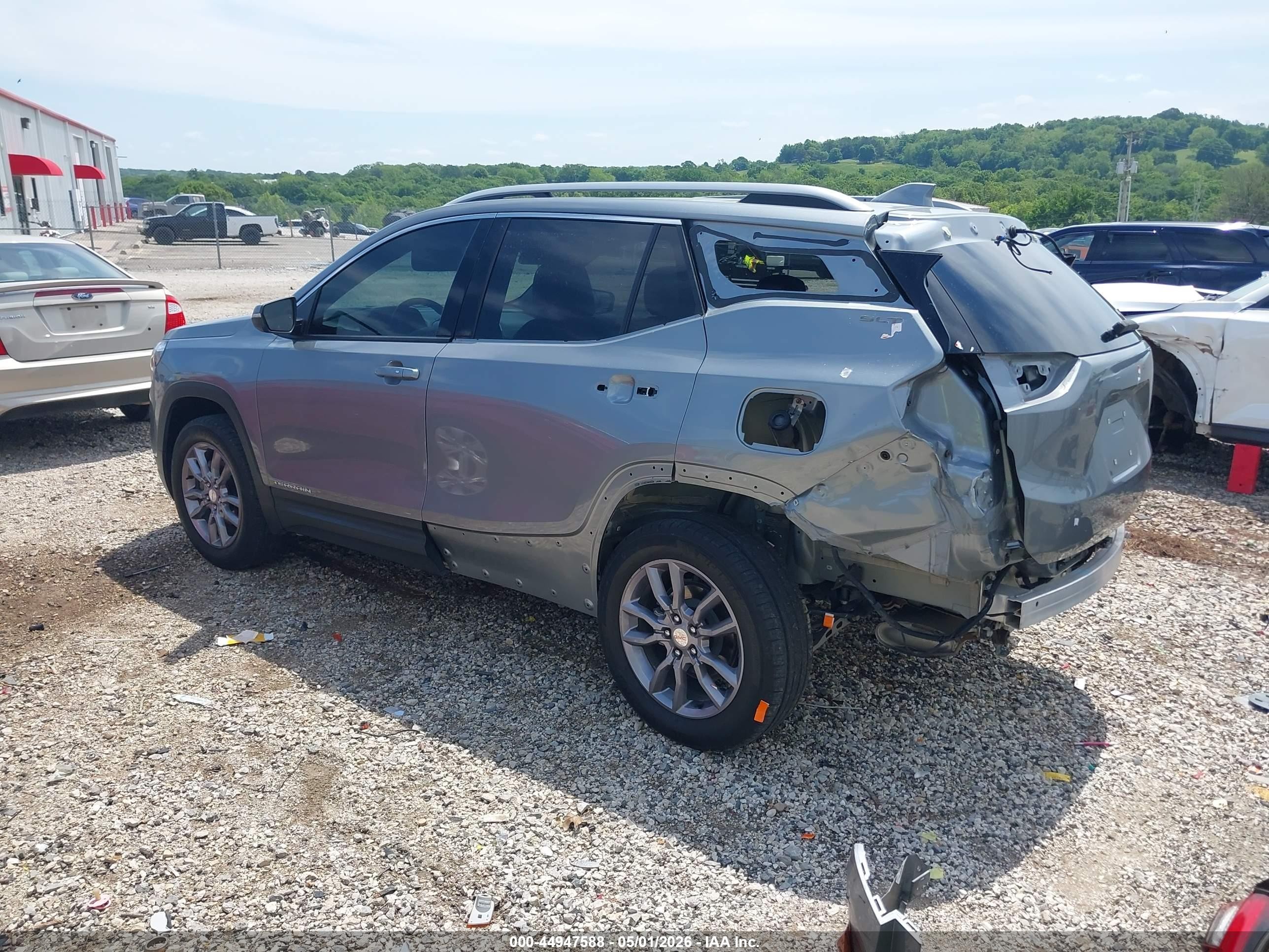 2023 Gmc Terrain Awd Slt Silver vin: 3GKALVEG2PL117014