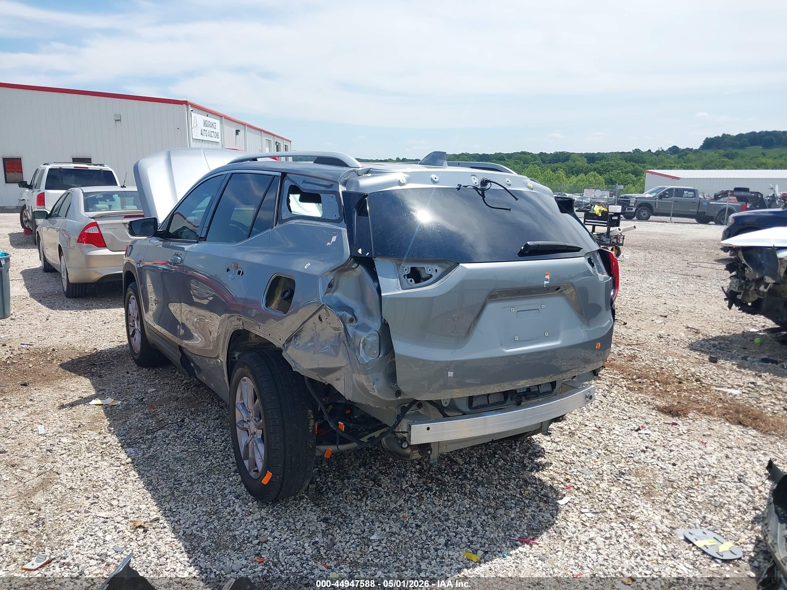 2023 Gmc Terrain Awd Slt Silver vin: 3GKALVEG2PL117014