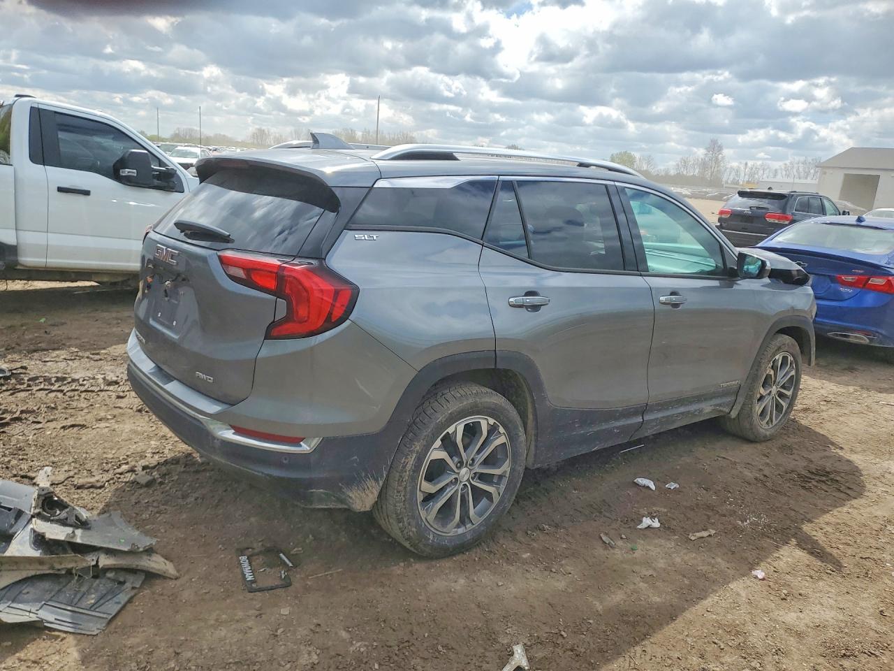 2019 Gmc Terrain Gray vin: 3GKALVEV0KL163951