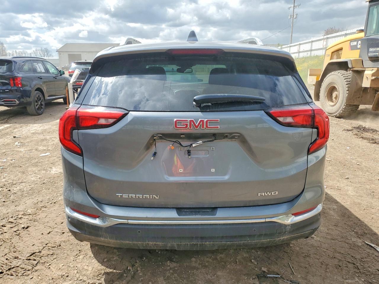 2019 Gmc Terrain Gray vin: 3GKALVEV0KL163951