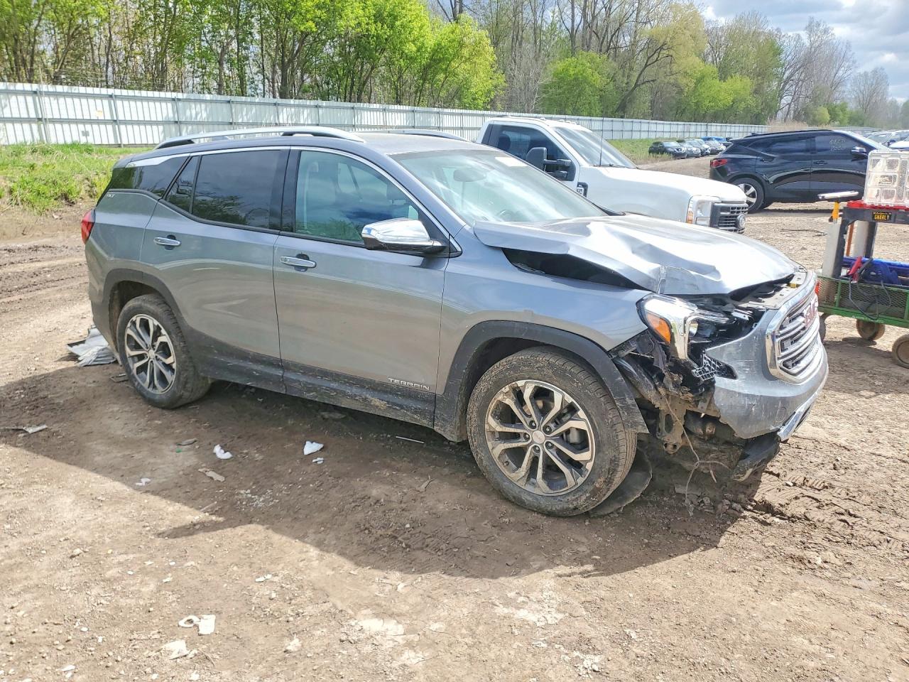2019 Gmc Terrain Gray vin: 3GKALVEV0KL163951