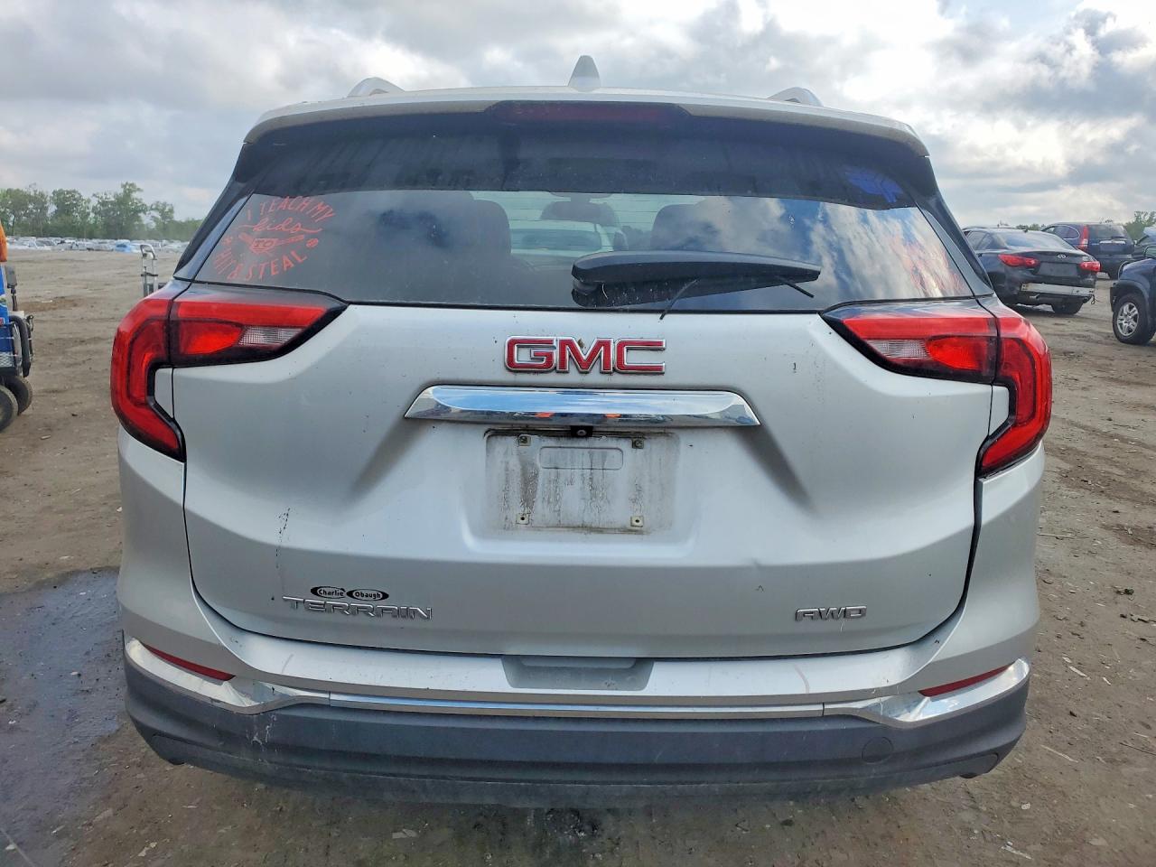 2019 Gmc Terrain Slt Silver vin: 3GKALVEV0KL362739