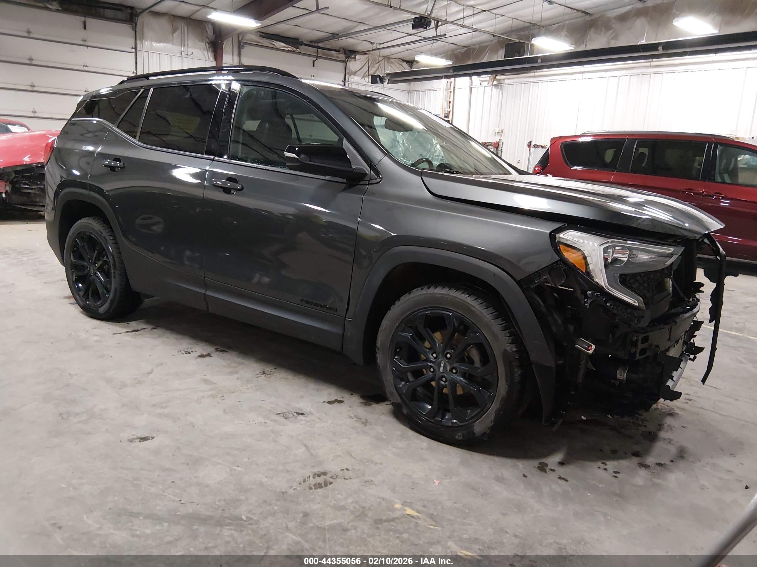 2021 Gmc Terrain Awd Slt Gray vin: 3GKALVEV0ML337164
