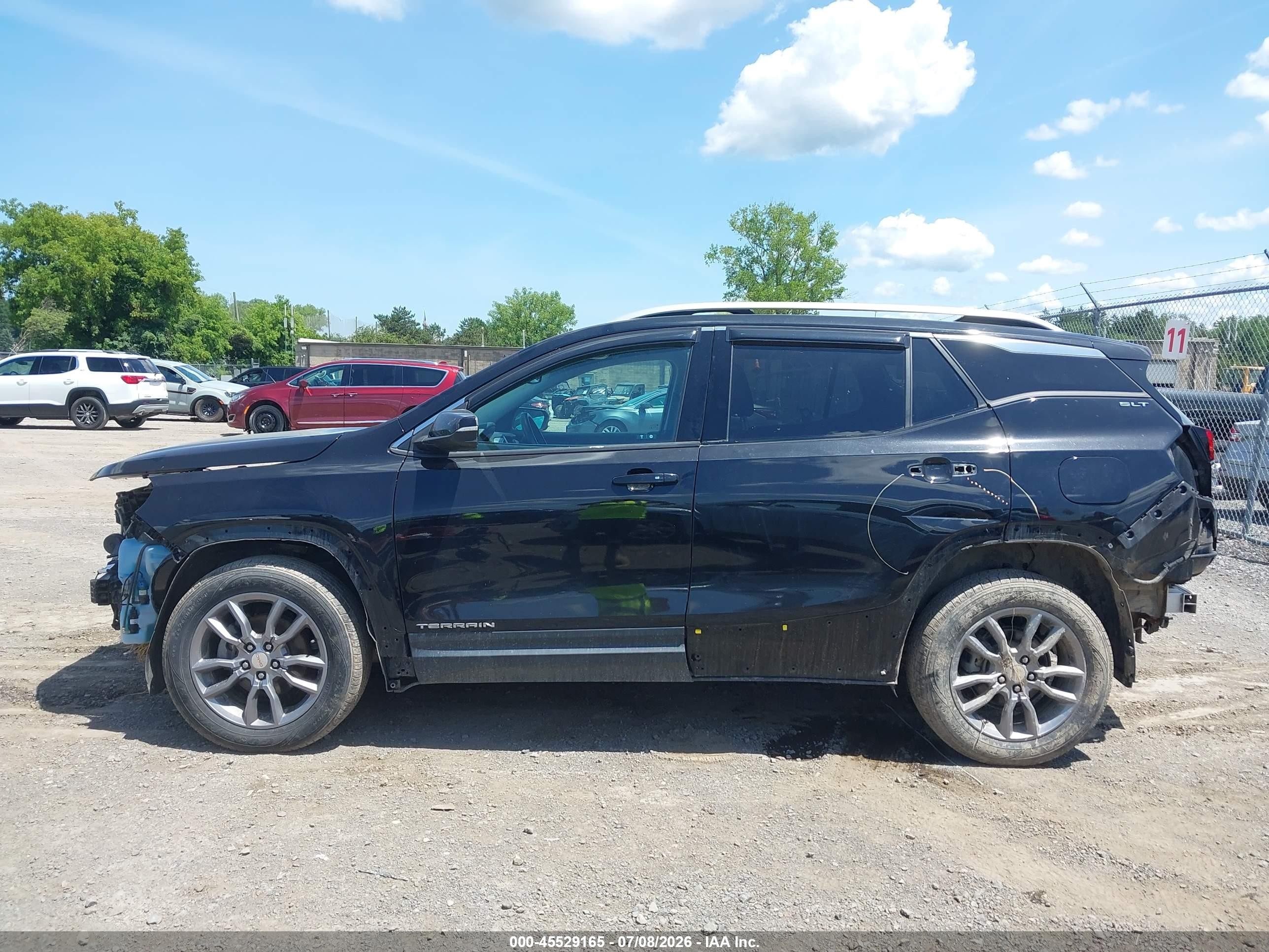 2022 Gmc Terrain Awd Slt Black vin: 3GKALVEV0NL115063