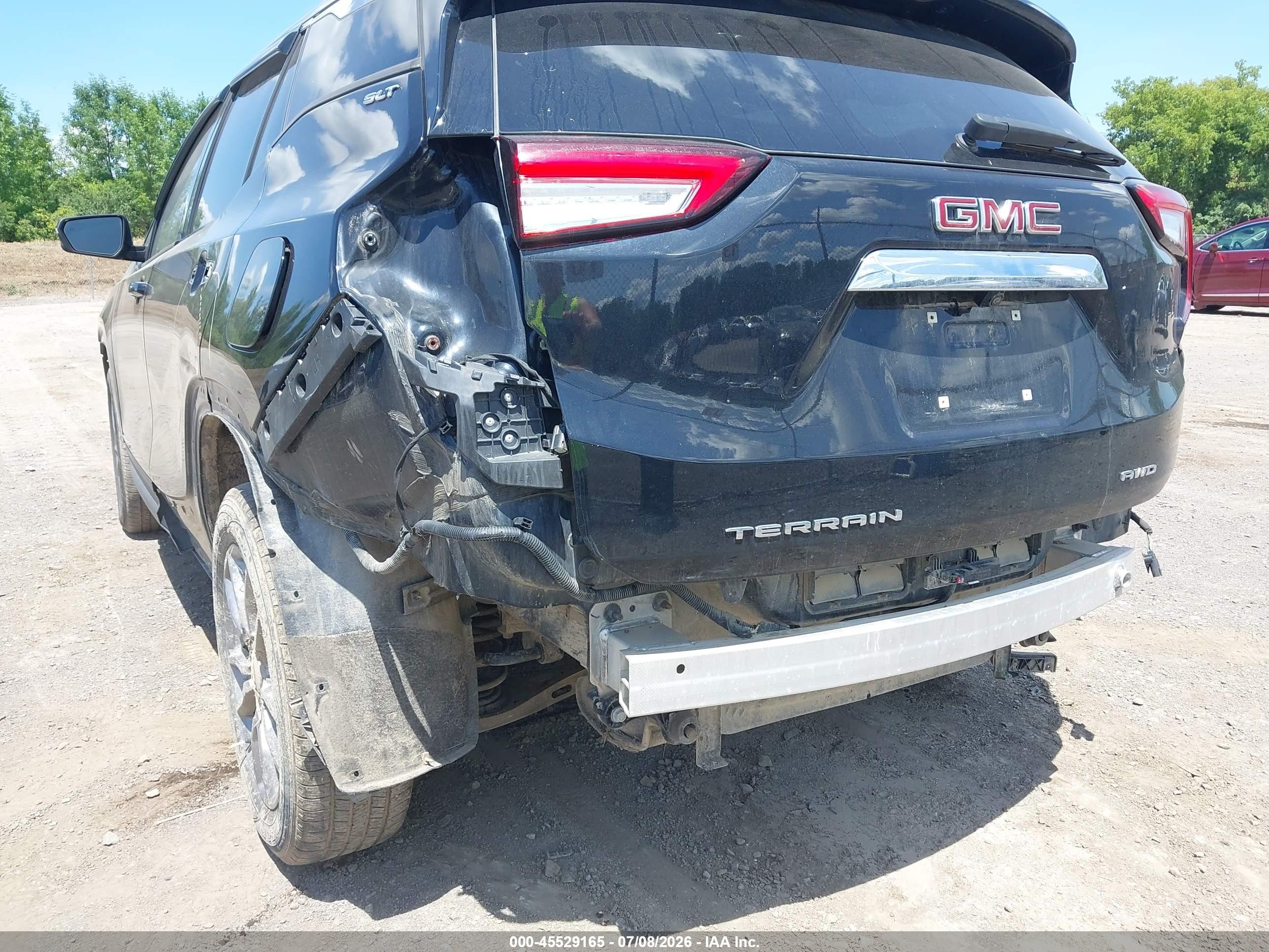 2022 Gmc Terrain Awd Slt Black vin: 3GKALVEV0NL115063