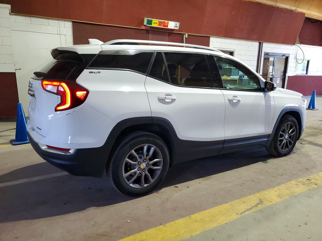 2022 Gmc Terrain Slt White vin: 3GKALVEV0NL171245