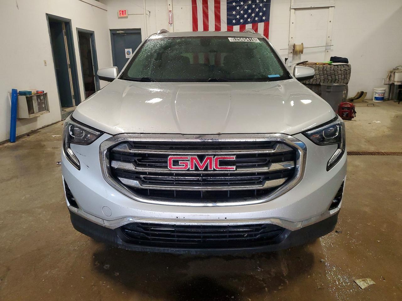 2019 Gmc Terrain Slt Серебряный vin: 3GKALVEV1KL186364