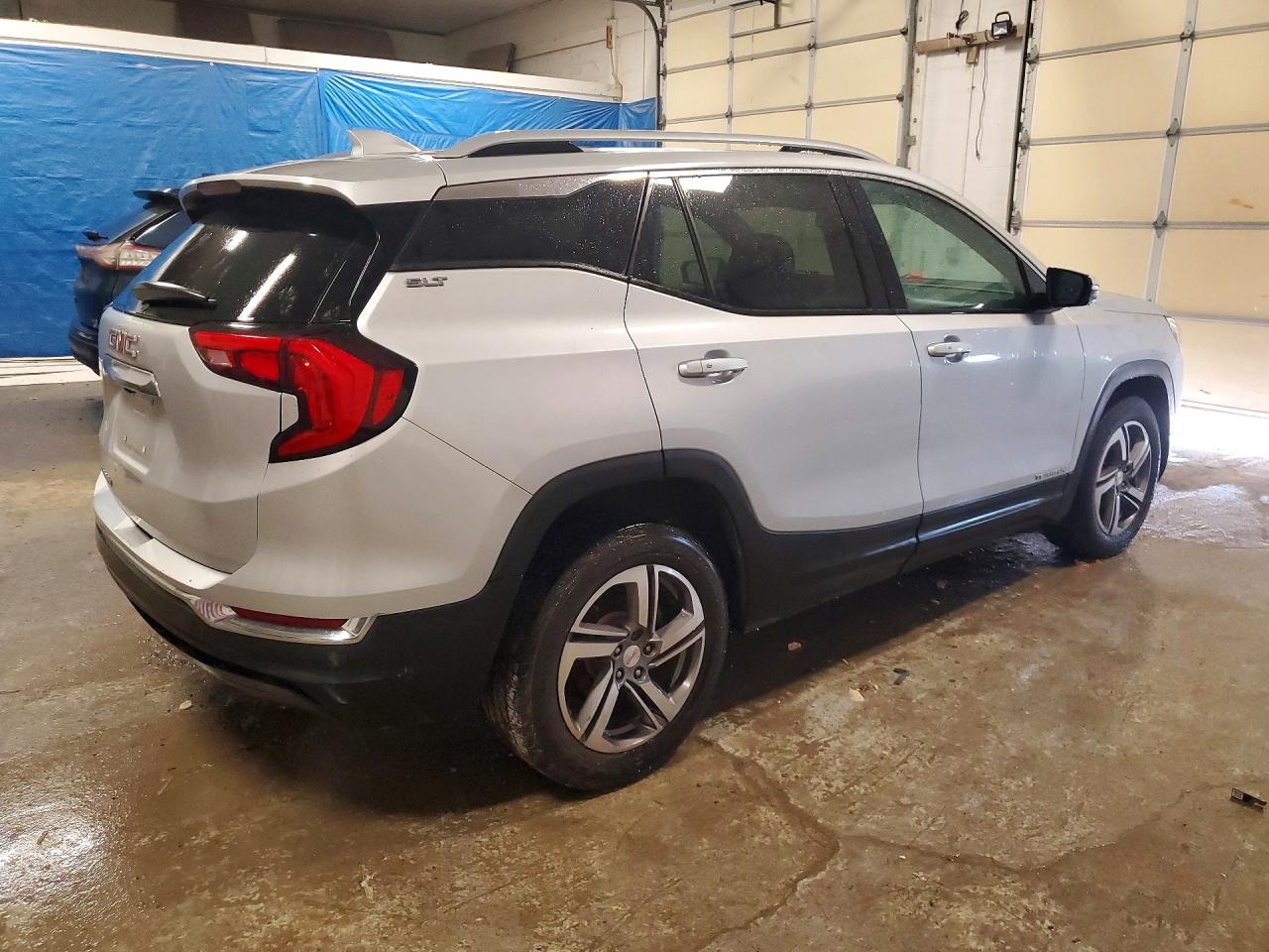 2019 Gmc Terrain Slt Серебряный vin: 3GKALVEV1KL186364