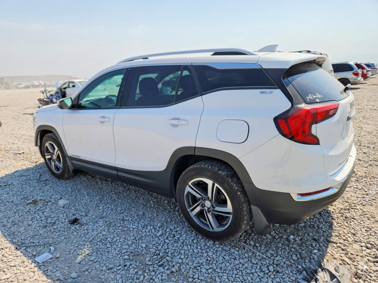 2019 Gmc Terrain Slt White vin: 3GKALVEV1KL231156