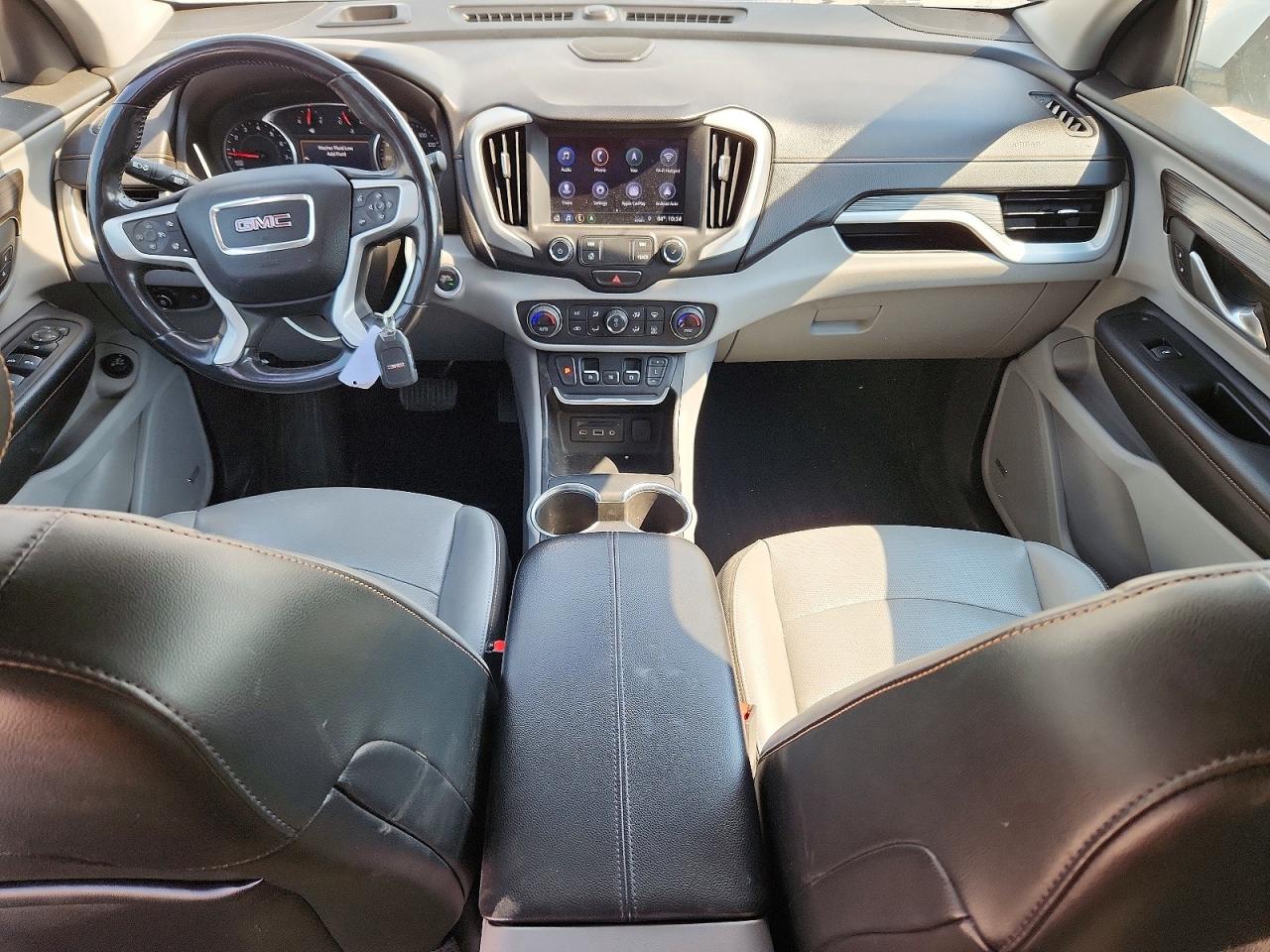 2019 Gmc Terrain Slt White vin: 3GKALVEV1KL231156