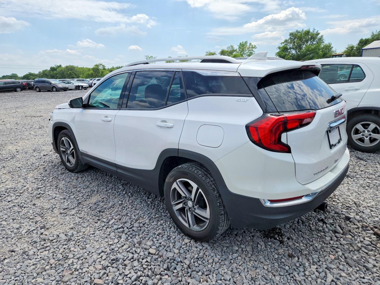 2020 Gmc Terrain Slt White vin: 3GKALVEV1LL197091