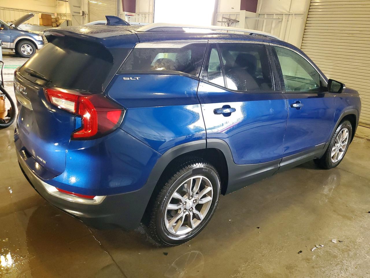 2022 Gmc Terrain Slt Blue vin: 3GKALVEV1NL149027