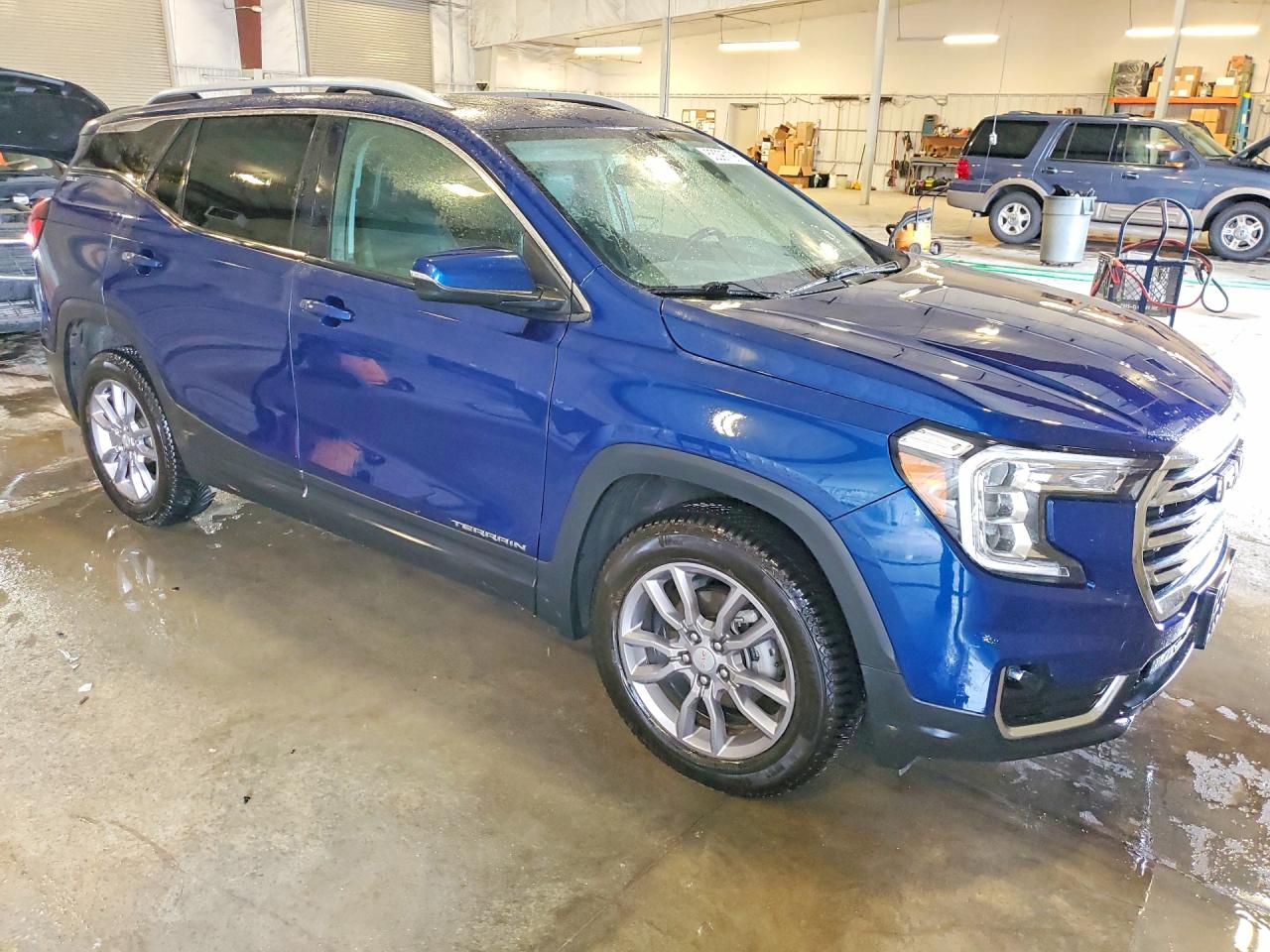2022 Gmc Terrain Slt Blue vin: 3GKALVEV1NL149027